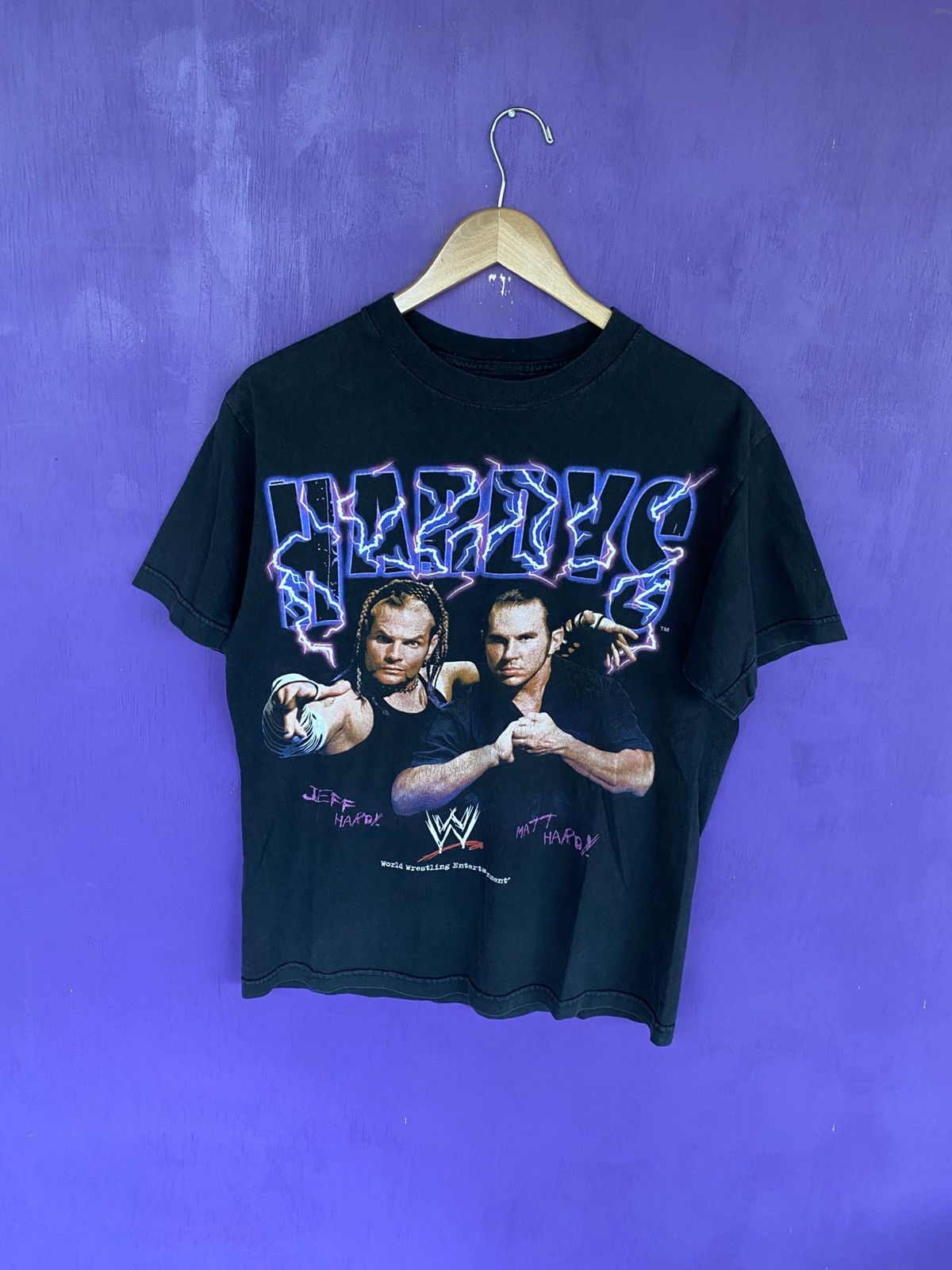 WWF Vintage 90s WWF Hardy boys lightning t-shirt Size US M / EU 48-50 / 2 - 1 Thumbnail