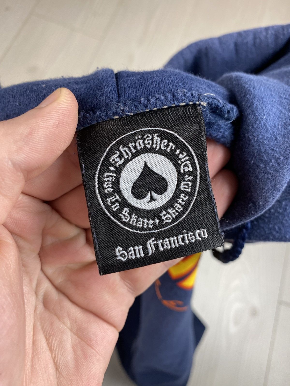 Thrasher × Vintage Thrasher vintage oversized hoodie y2k Size US L / EU 52-54 / 3 - 5 Thumbnail