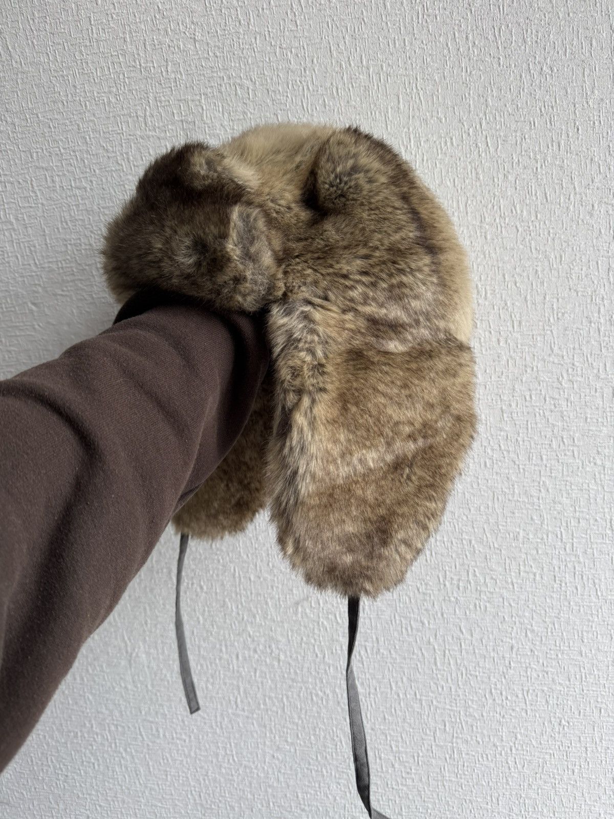 Vintage Vintage Y2K japanese style hat ushanka Size ONE SIZE - 2 Thumbnail