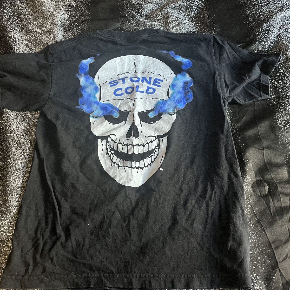 Vintage × WWE Stone Cold Steve Austin “WHAT” Shirt. Size US M / EU 48-50 / 2 - 3 Thumbnail