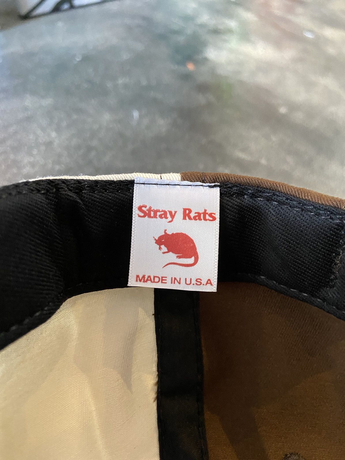 Other Stray Rats Gothik Two Tone Hat Brown Size ONE SIZE - 6 Thumbnail