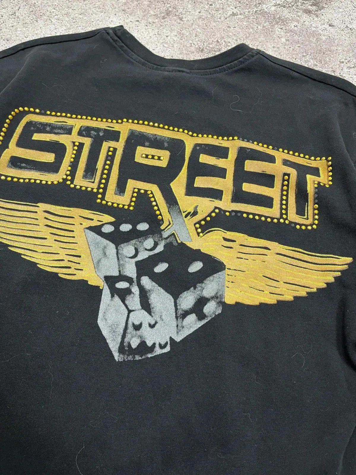 Ed Hardy Ed Hardy Vintage Rare Street Y2K MotoT Shirt Size US L / EU 52-54 / 3 - 2 Thumbnail