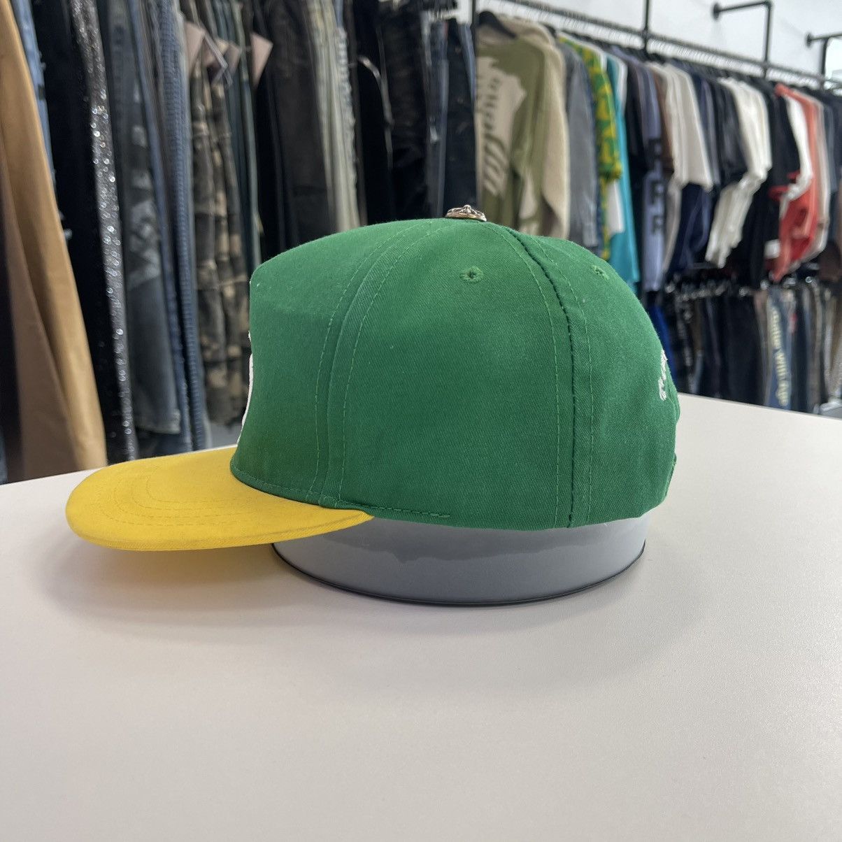 Chrome Hearts Chrome Hearts Baseball Hat Green/Yellow Size ONE SIZE - 2 Thumbnail