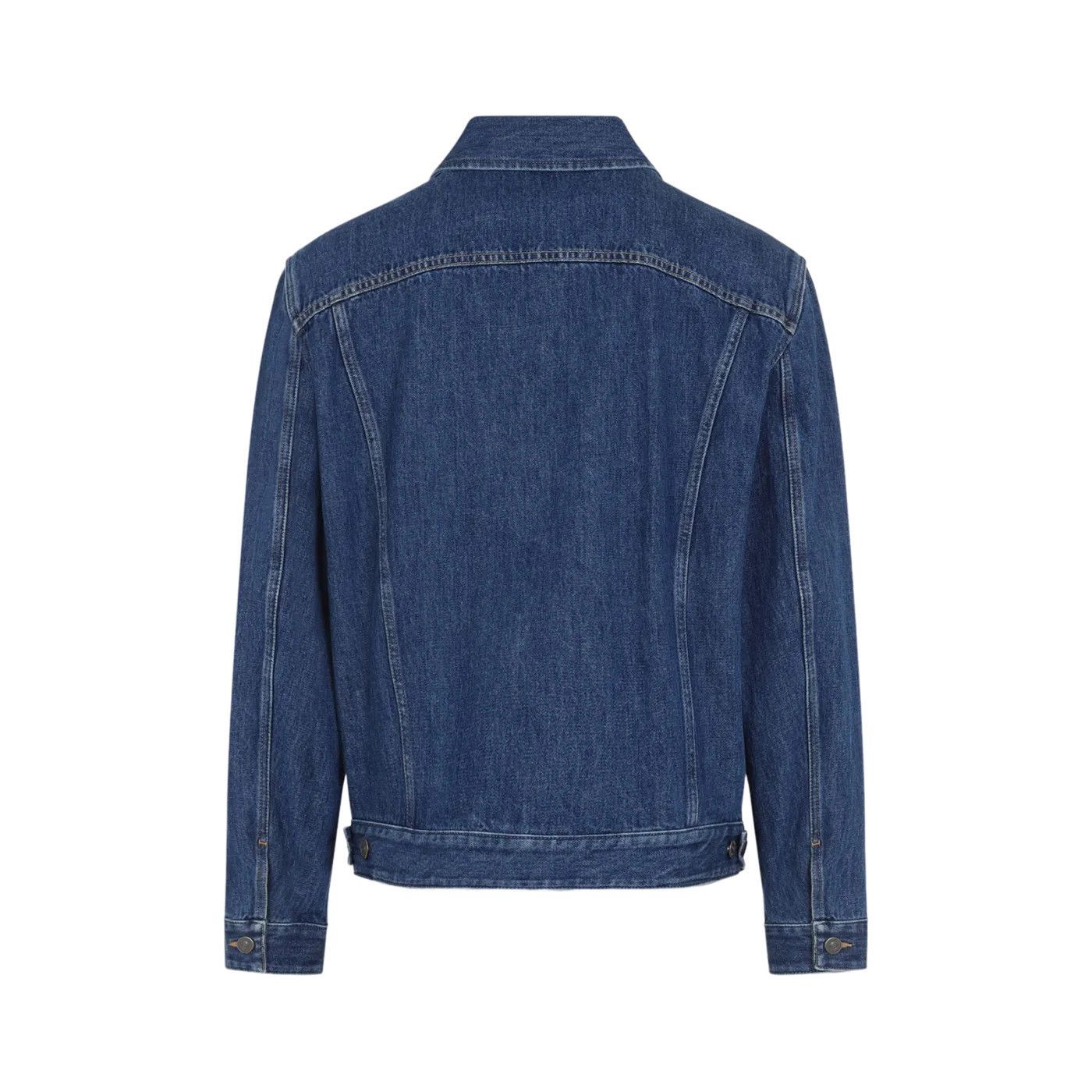 Valentino VALENTINO Medium Blue Denim Jacket New & Authentic (Men's si Size US XL / EU 56 / 4 - 2 Thumbnail