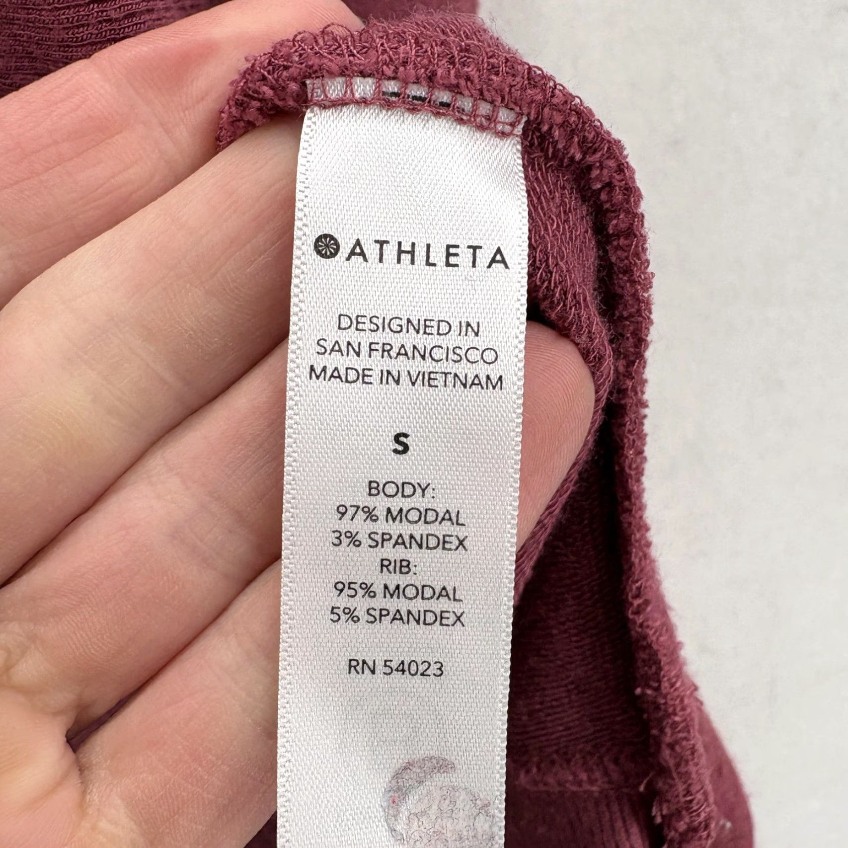 Athleta Athleta Pranayama Wrap Cardigan Sweater Womens Small Pink Open Front Pockets Size S / US 4 / IT 40 - 5 Thumbnail