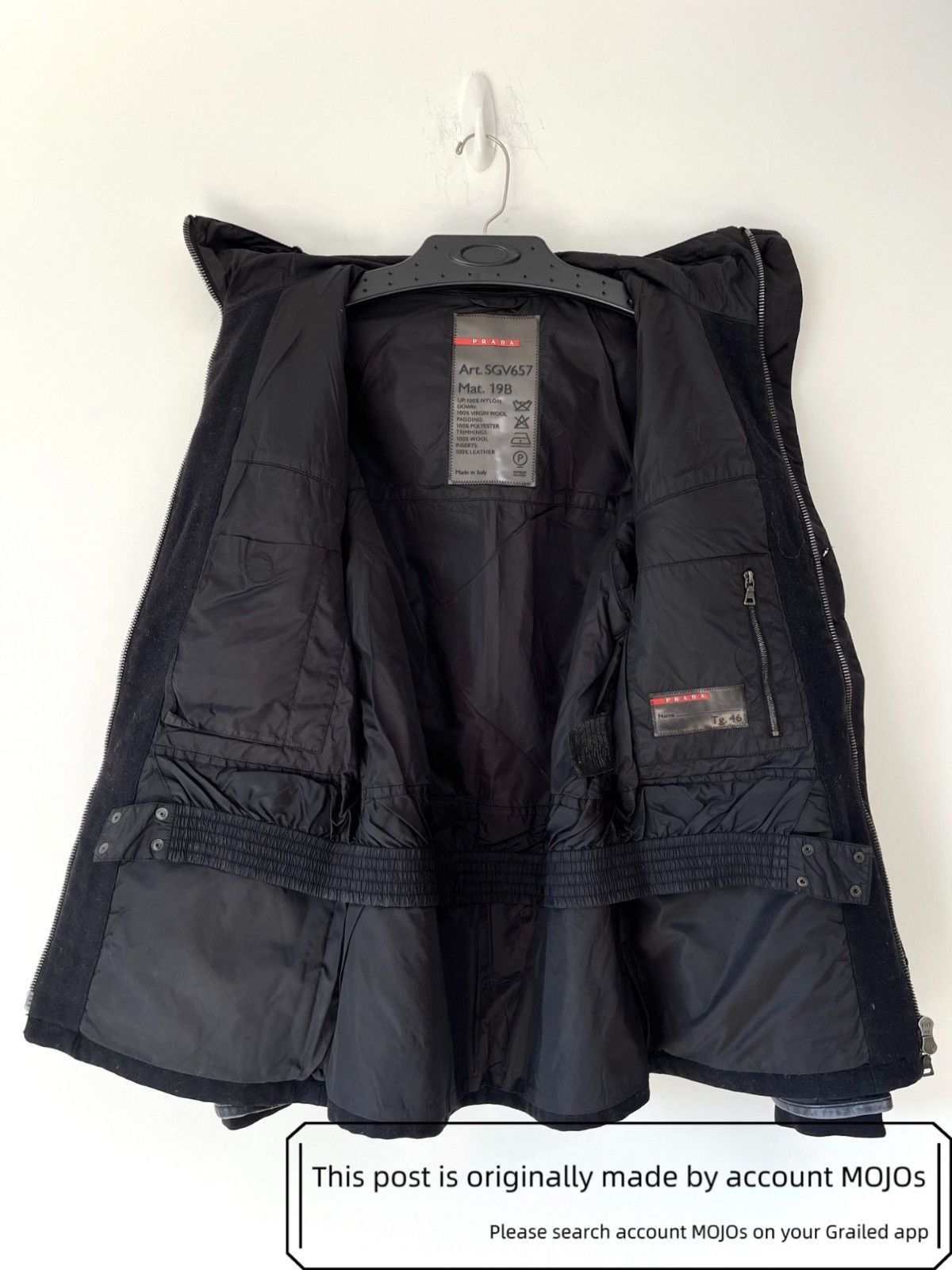 Prada Sz 46 Prada Red Label Parka Down Jacket mojos55 Size US S / EU 44-46 / 1 - 5 Thumbnail
