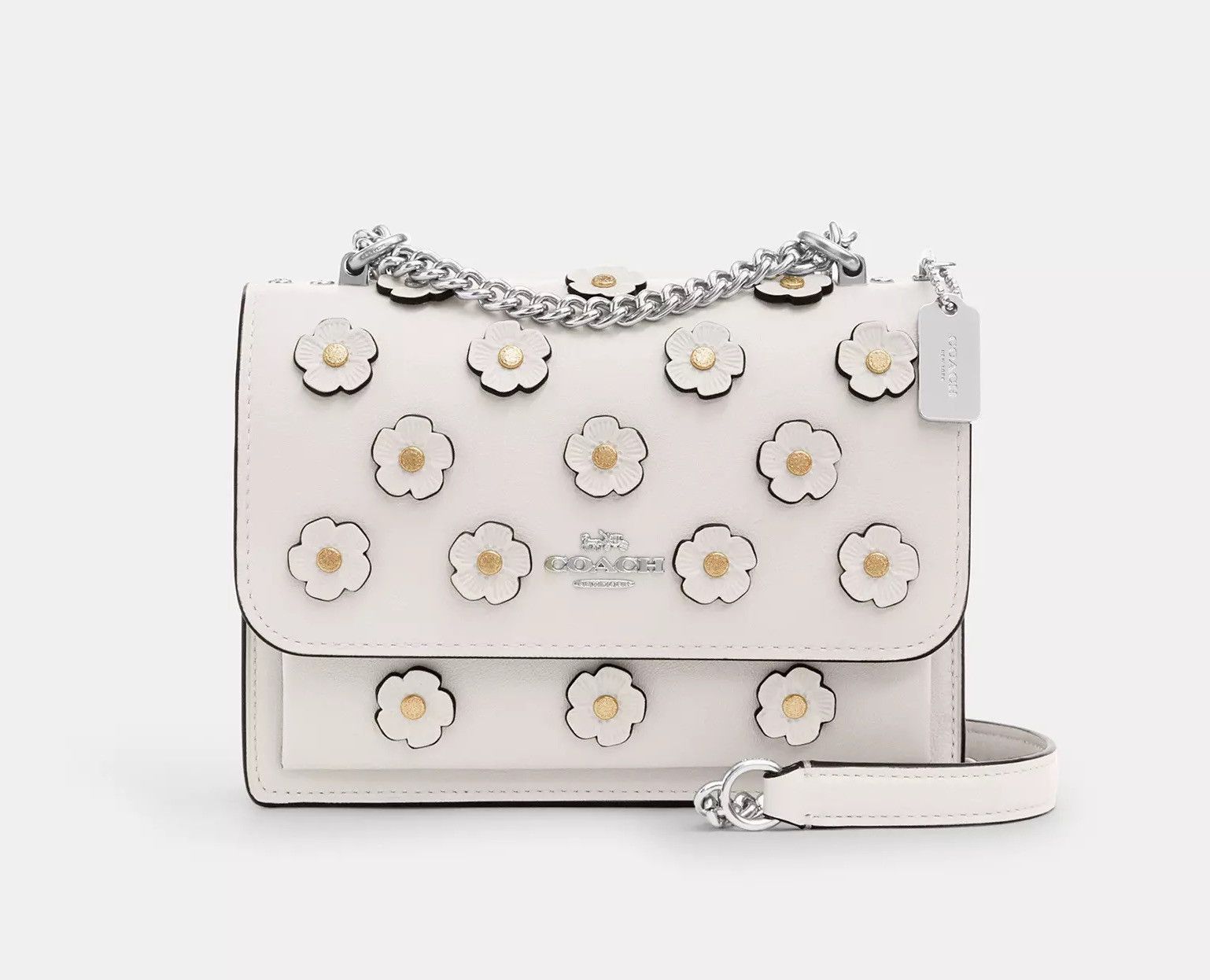 Coach Mini Klare Crossbody Bag With Floral Applique CAK00 Size ONE SIZE - 3 Thumbnail