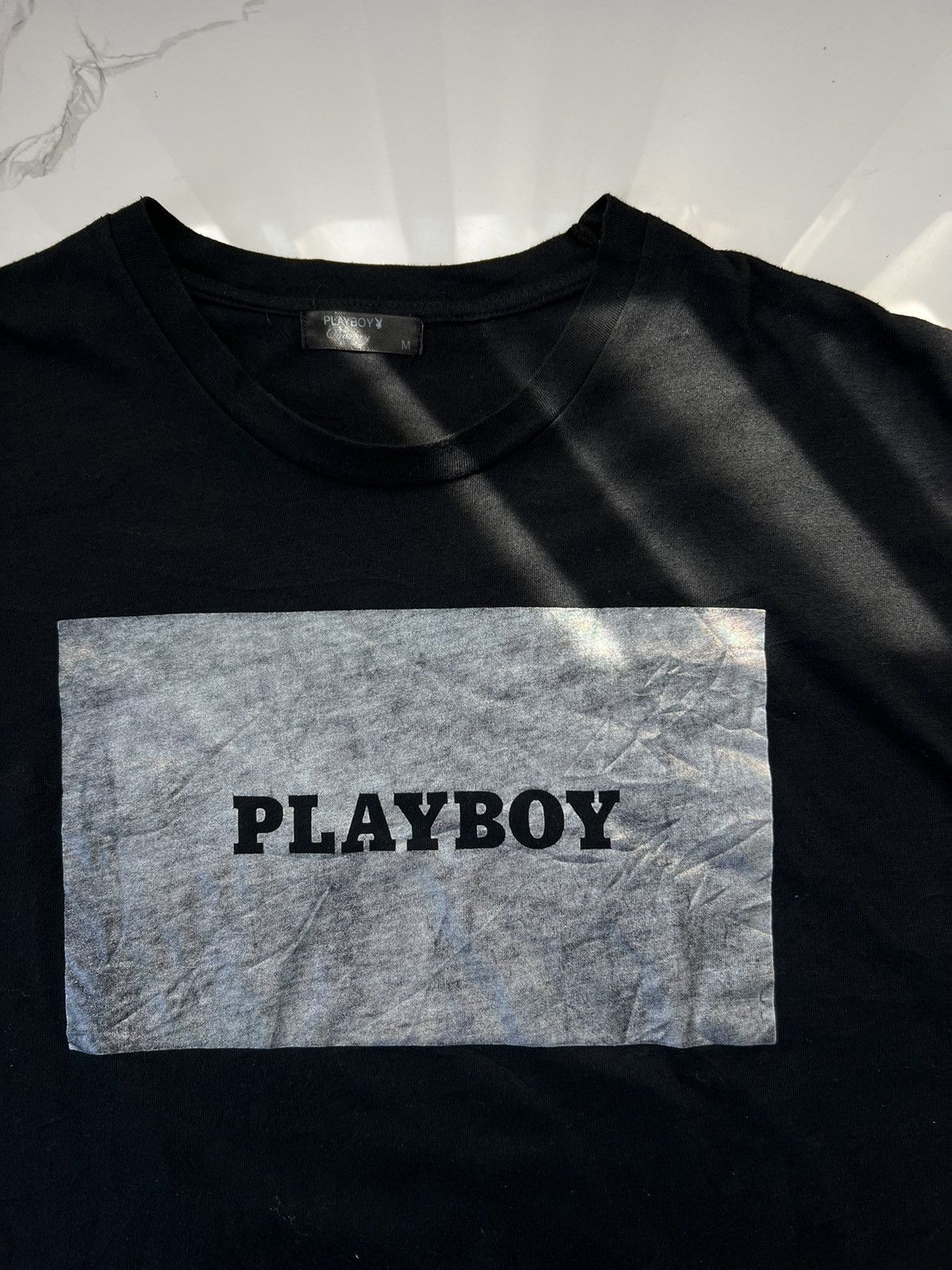 Other 90's PLAYBOY BIG LOGO 2 SIDES Y2K RARE TEE Size US M / EU 48-50 / 2 - 3 Thumbnail