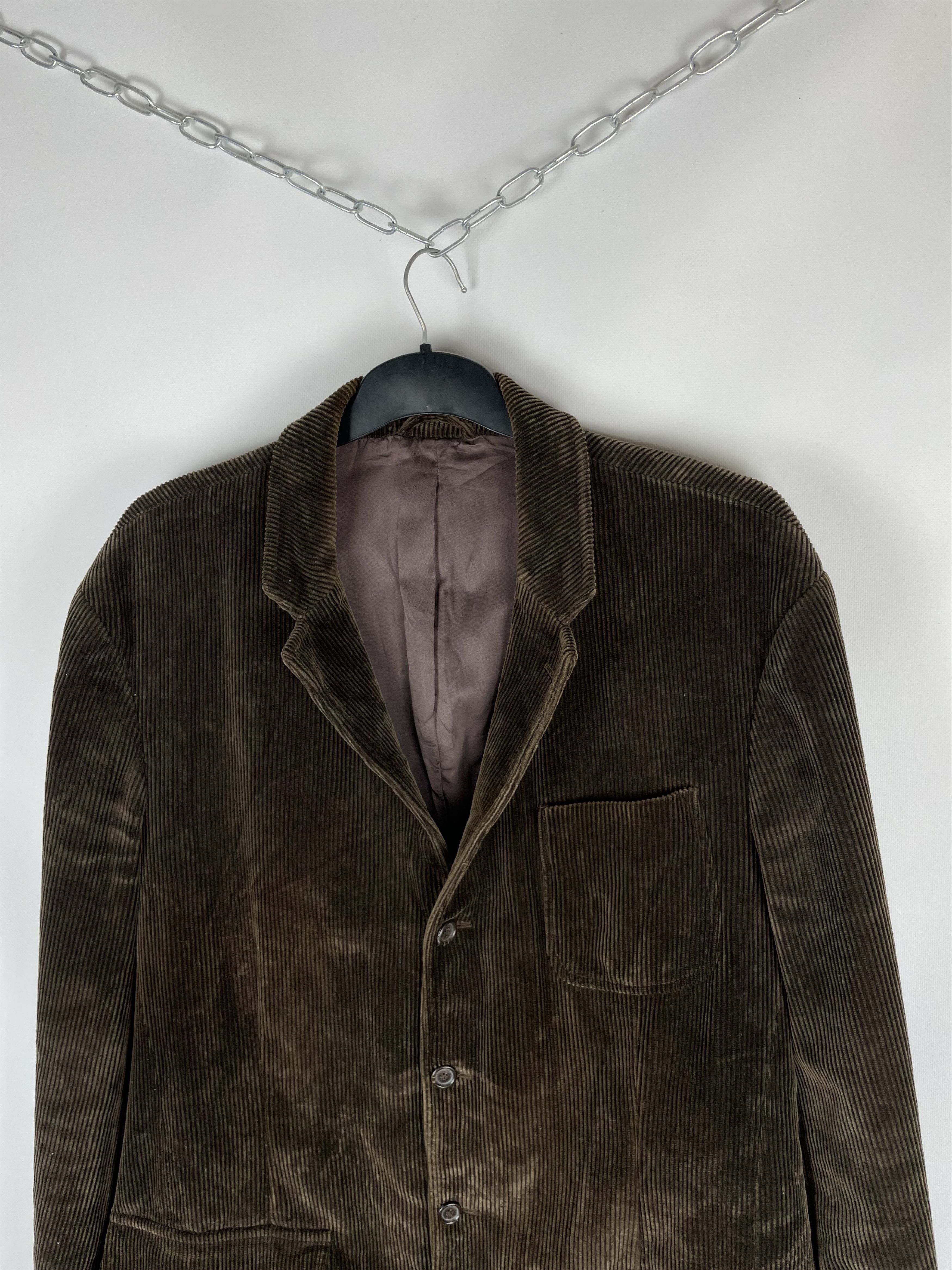 Polo Ralph Lauren Vintage POLO RALPH LAUREN Corduroy Blazer Size US XXL / EU 58 / 5 - 3 Thumbnail