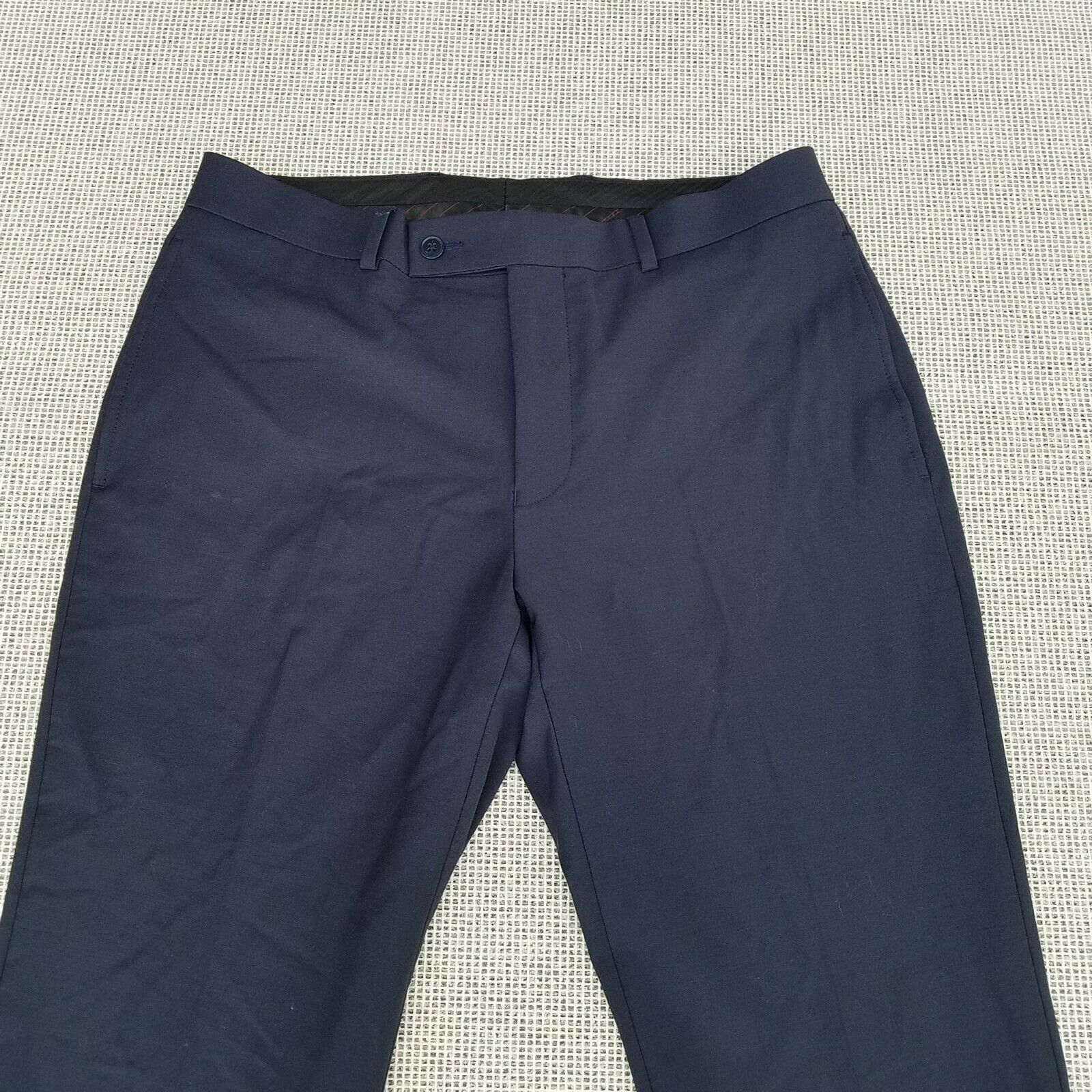 Calvin Klein Men's Calvin Klein Wool/Spandex Pants. 33/30 Size US 33 - 2 Thumbnail