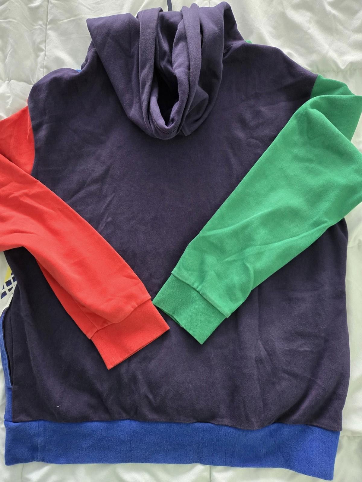 Polo Ralph Lauren Polo Ralph Lauren USA Flag Tennis Graphic Hoodie Hi Tech L Size US L / EU 52-54 / 3 - 4 Thumbnail
