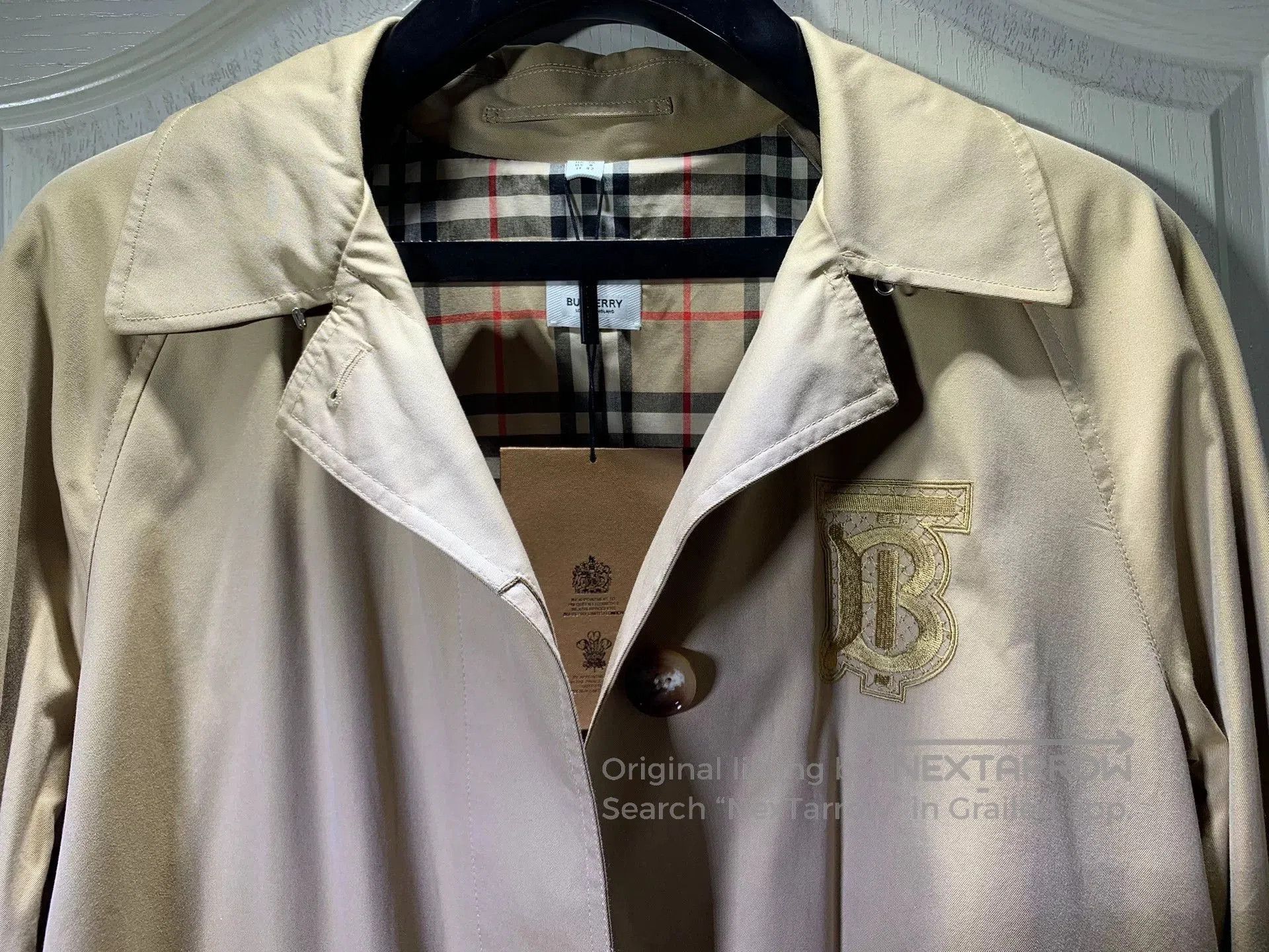 Burberry Burberry Men's Spring Fall Trench Coat. Size US XS / EU 42 / 0 - 2 Thumbnail