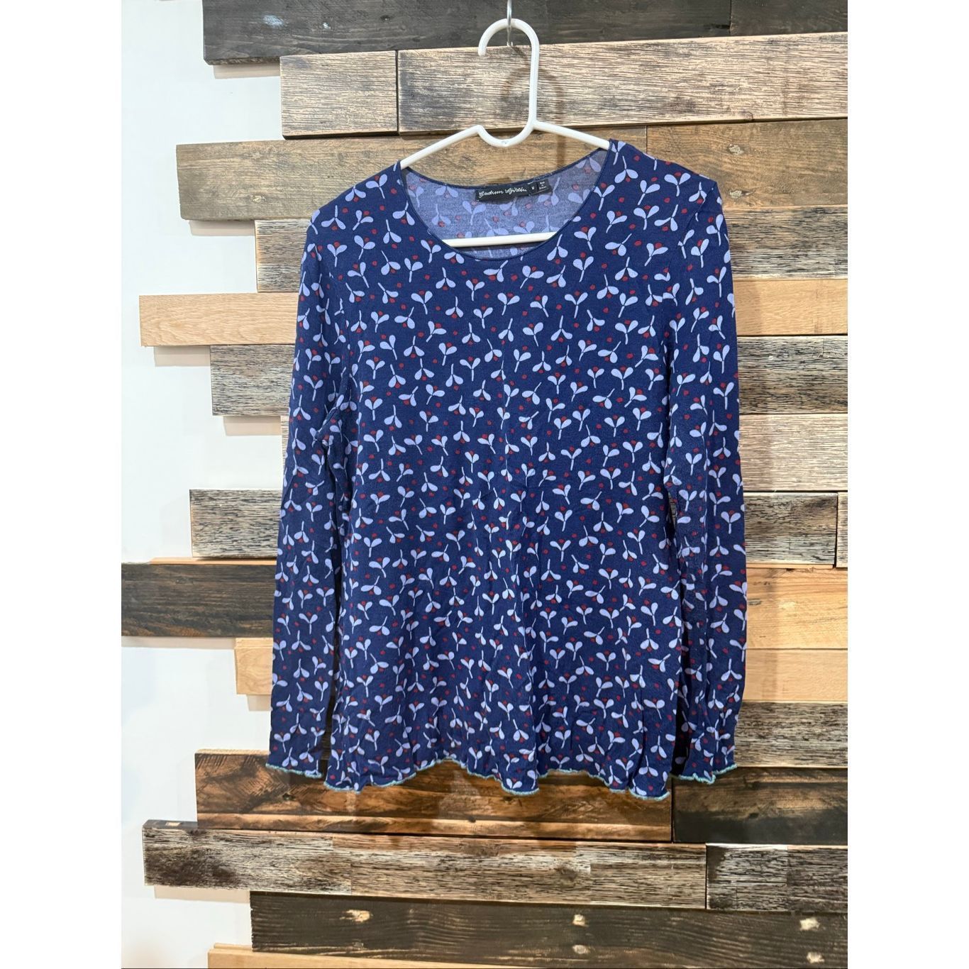 Guru Gudrun Sjödén long-sleeve top boho lagenlook size Medium Size M / US 6-8 / IT 42-44 - 1 Thumbnail