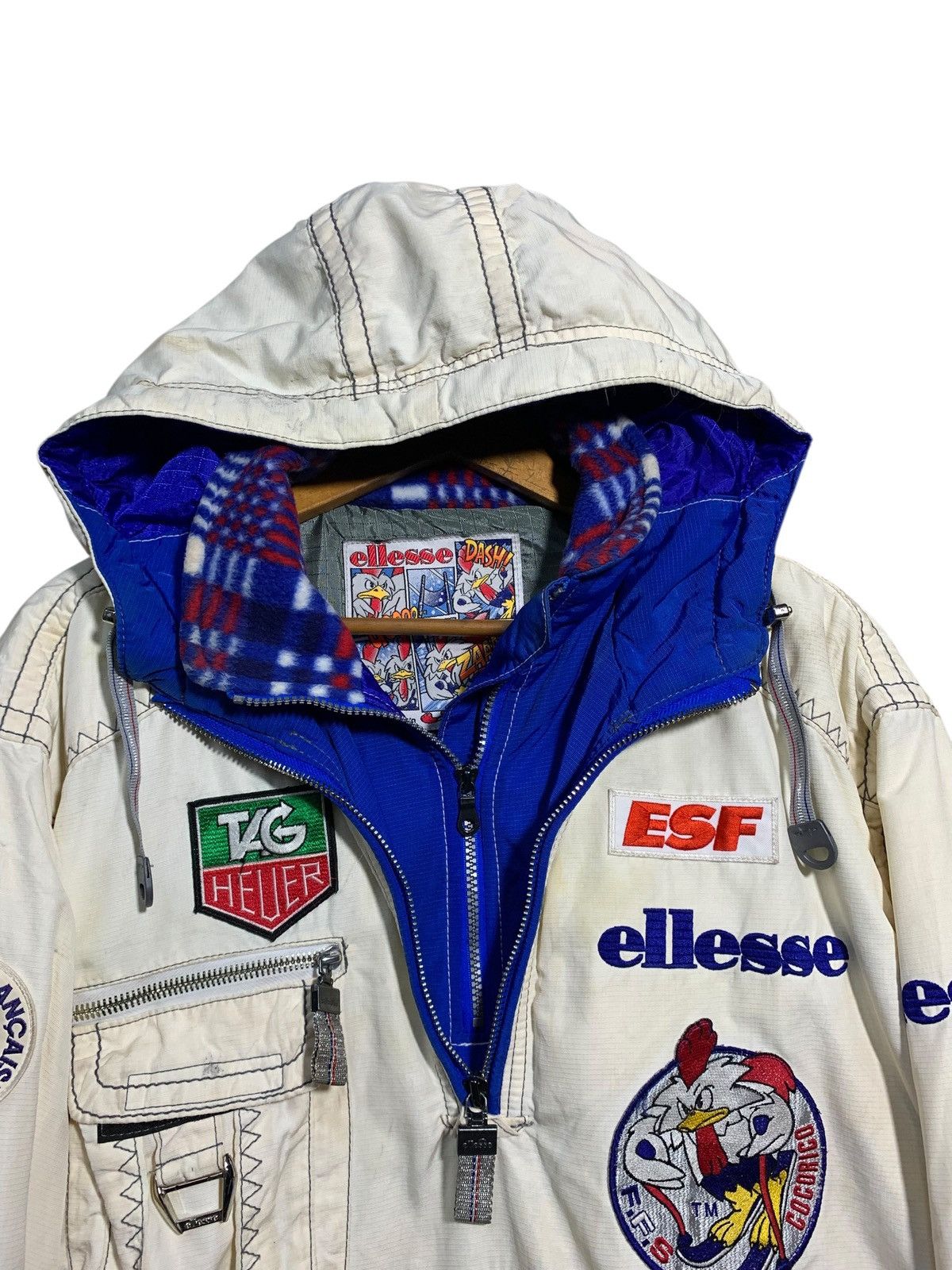 Ellesse × Goldwin 🔥VTG ELLESSE FRANCE NATIONAL SKI TEAM JACKETS Size US L / EU 52-54 / 3 - 7 Thumbnail