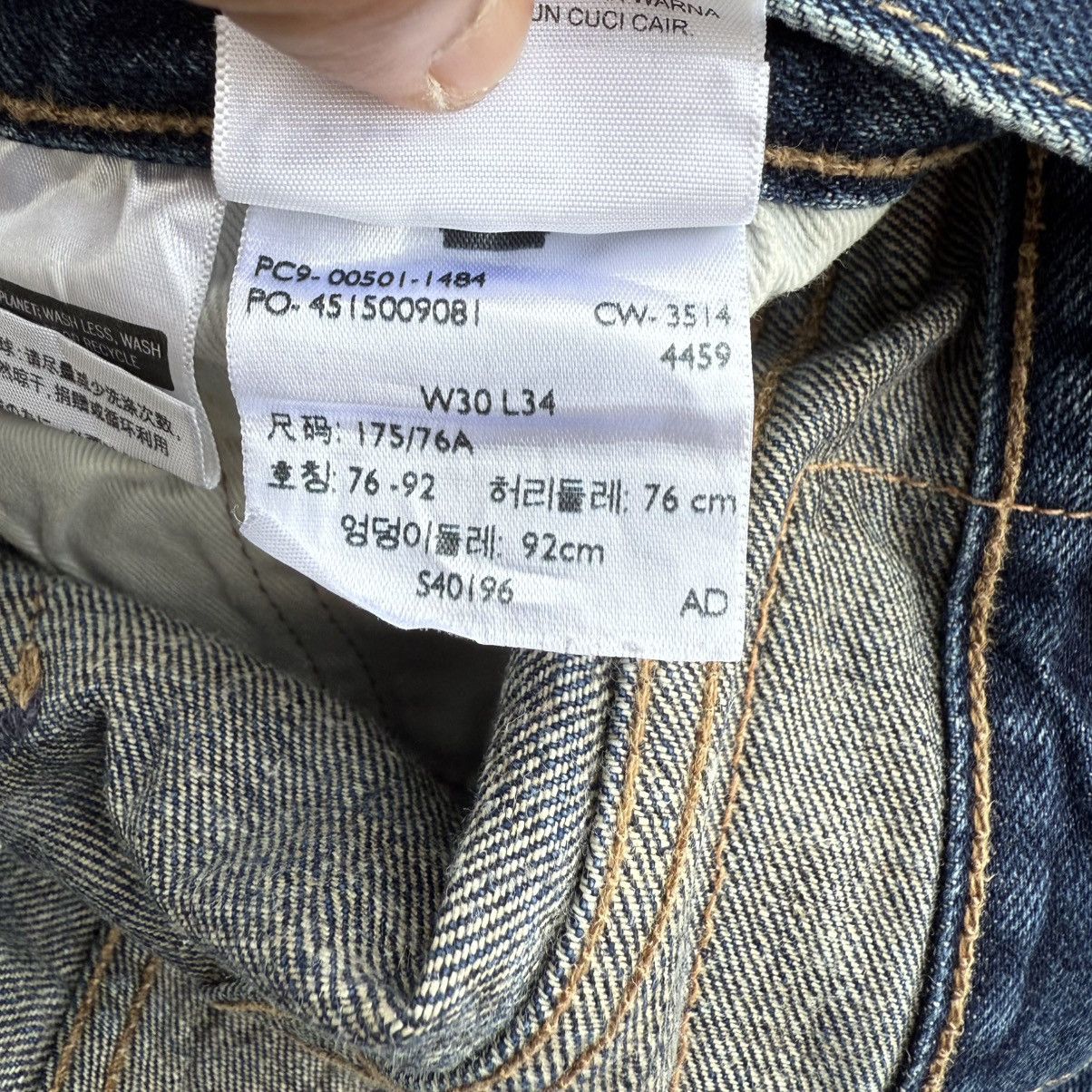 Levi's LEVI'S 501 BUTTON FLY RIPPEP JEAN DENIM PANTS Size US 30 / EU 46 - 14 Thumbnail