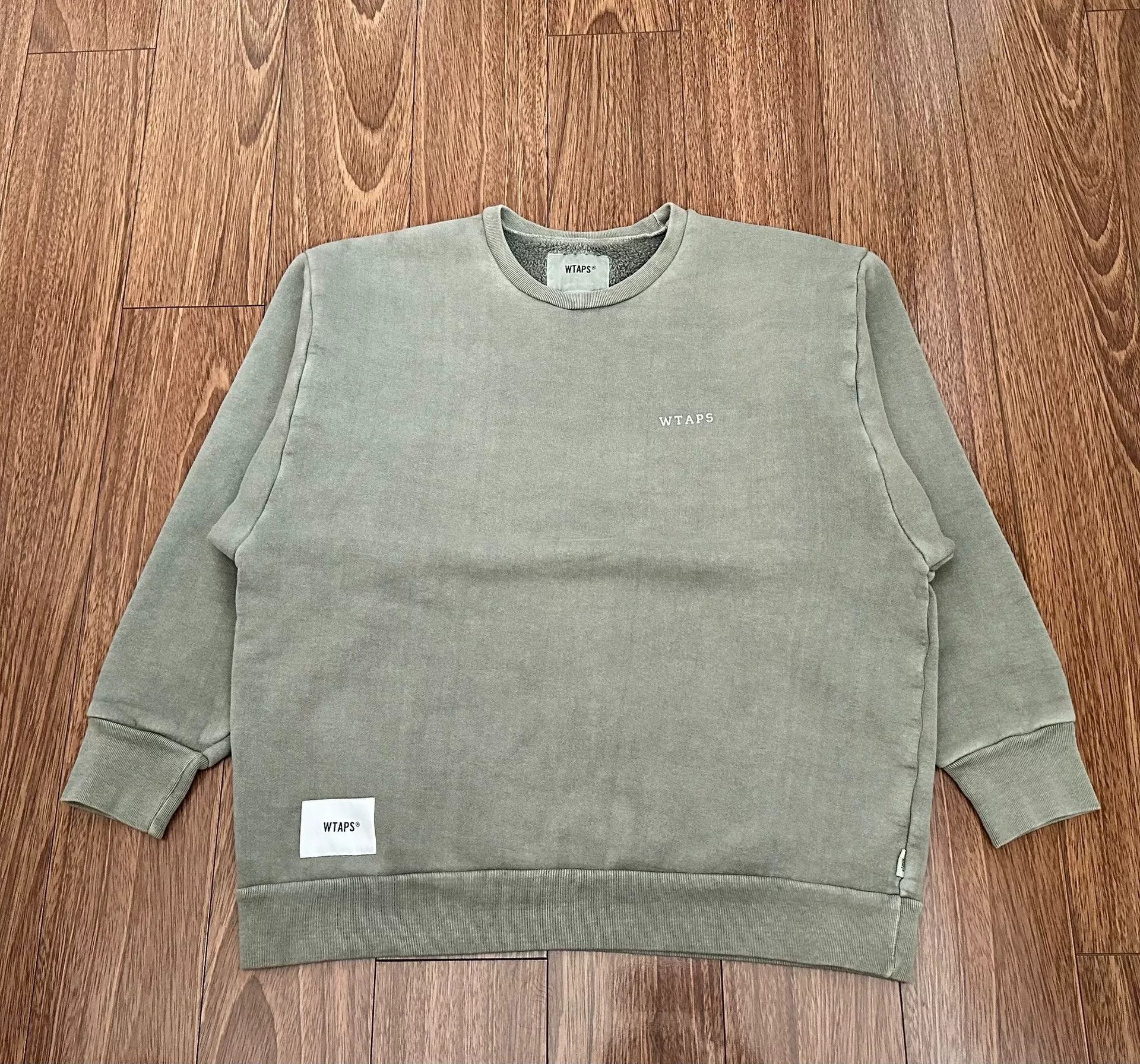 Wtaps WTAPS College Design Crew Neck Loopwheel Sweatshirt Size US M / EU 48-50 / 2 - 1 Thumbnail