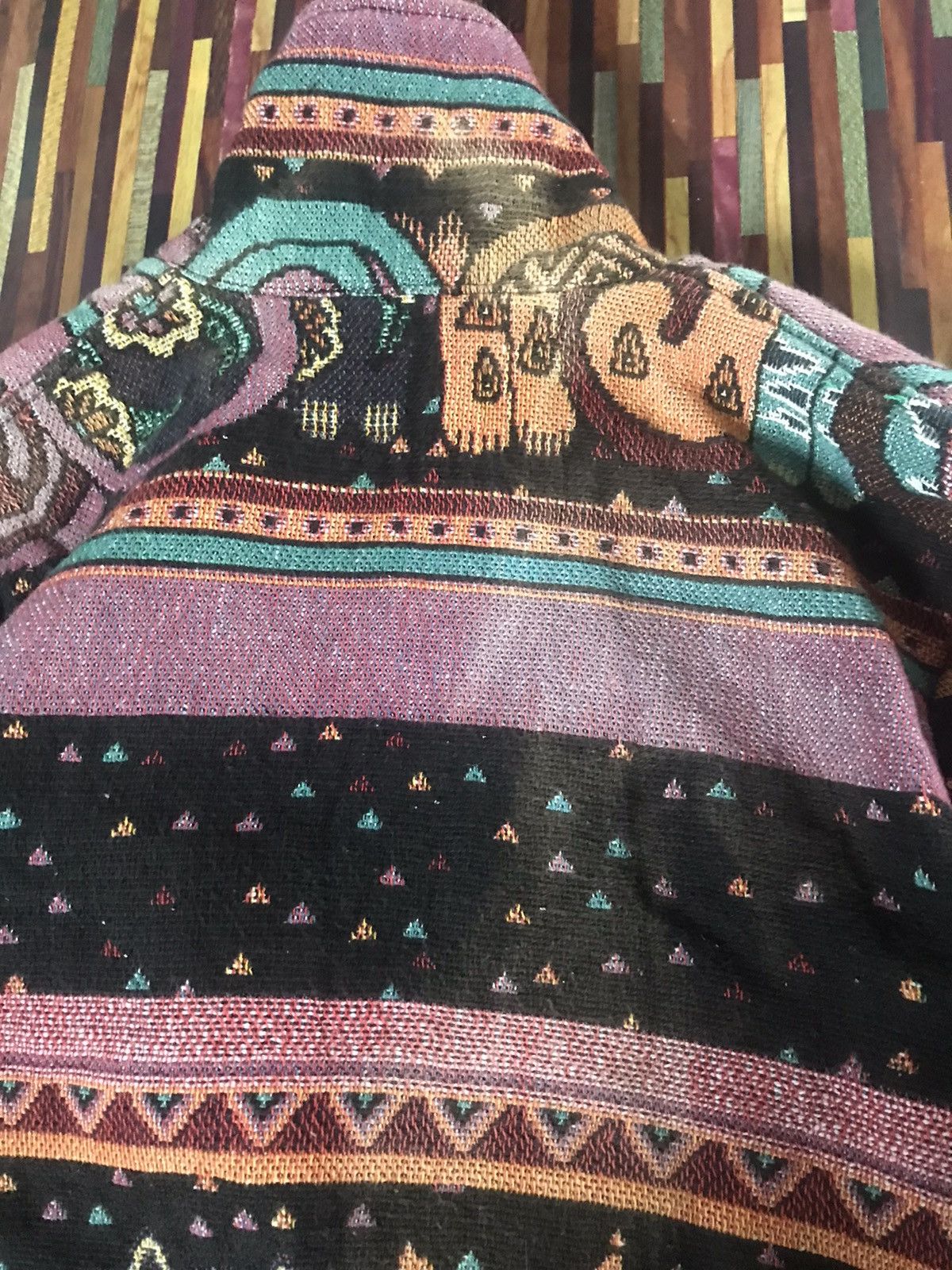 Art Comes First VTG 90’s Cat Embroidered Novelty Western Boho Blazer Jacket Size US M / EU 48-50 / 2 - 8 Thumbnail