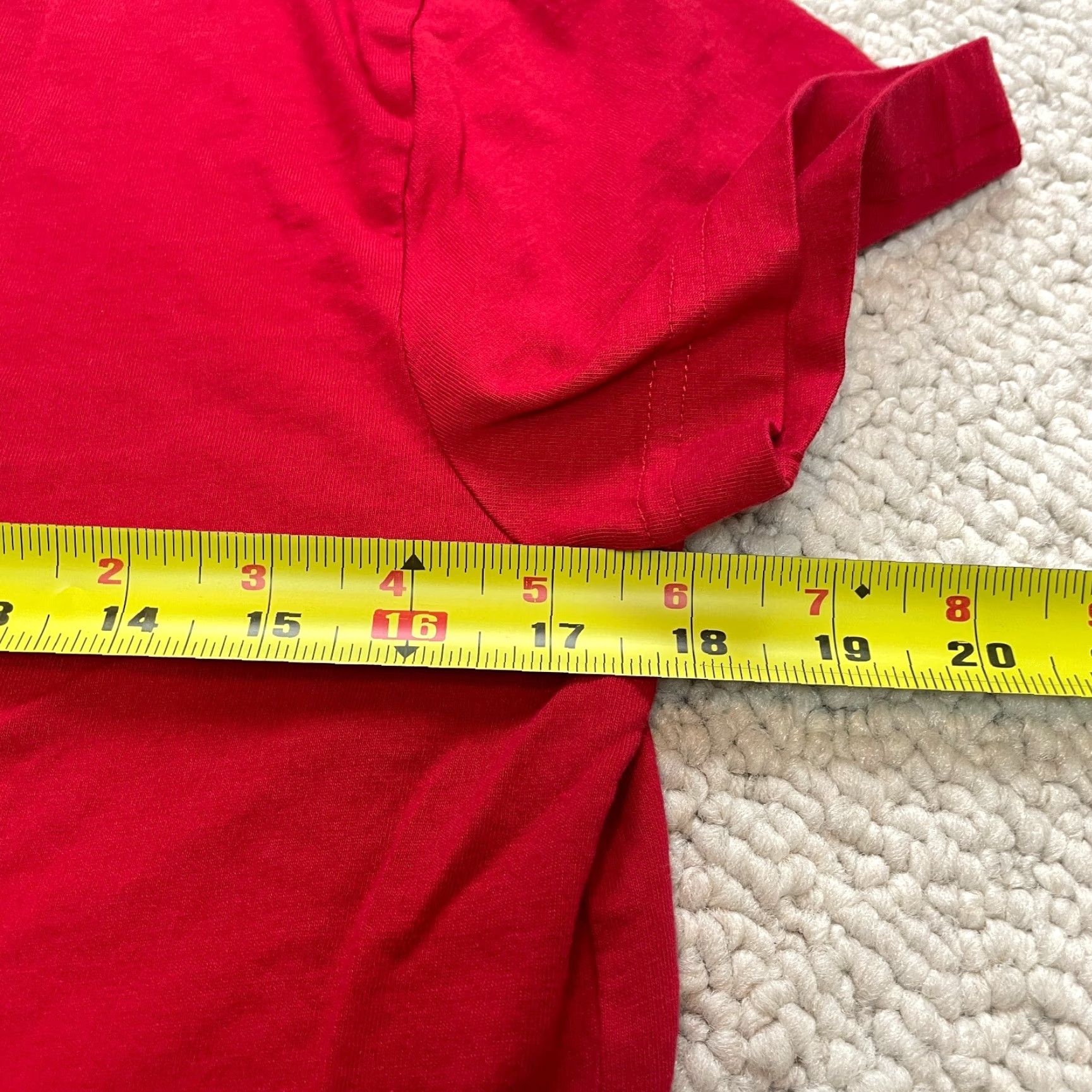 Tommy Hilfiger Tommy Hilfiger Shirt Womens Small Red Classic Logo Crew Short Sleeve Organic Size S / US 4 / IT 40 - 6 Thumbnail