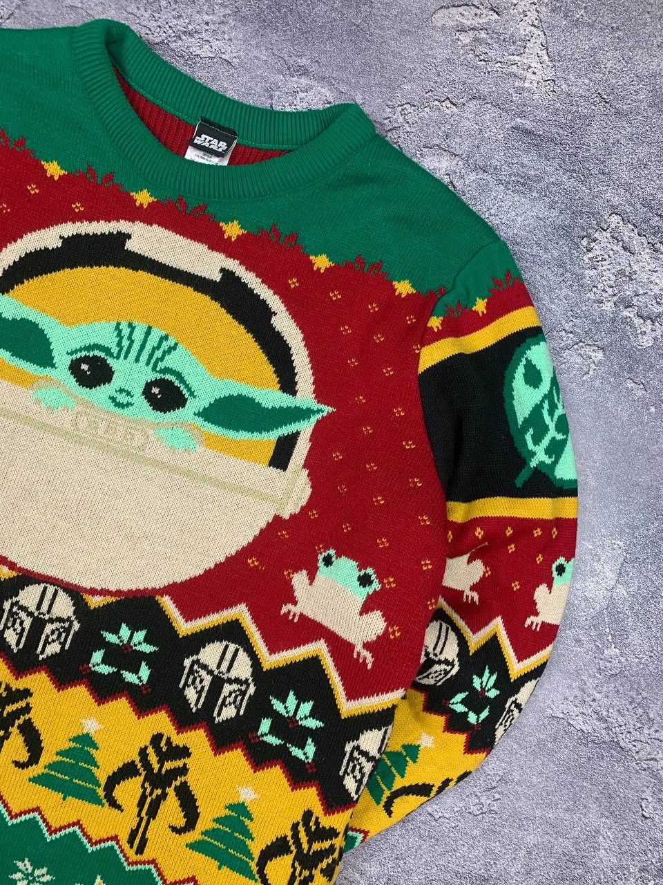 Star Wars Star Wars The Mandalorian Baby Yoda Ugly Christmas Sweater Size US M / EU 48-50 / 2 - 3 Thumbnail