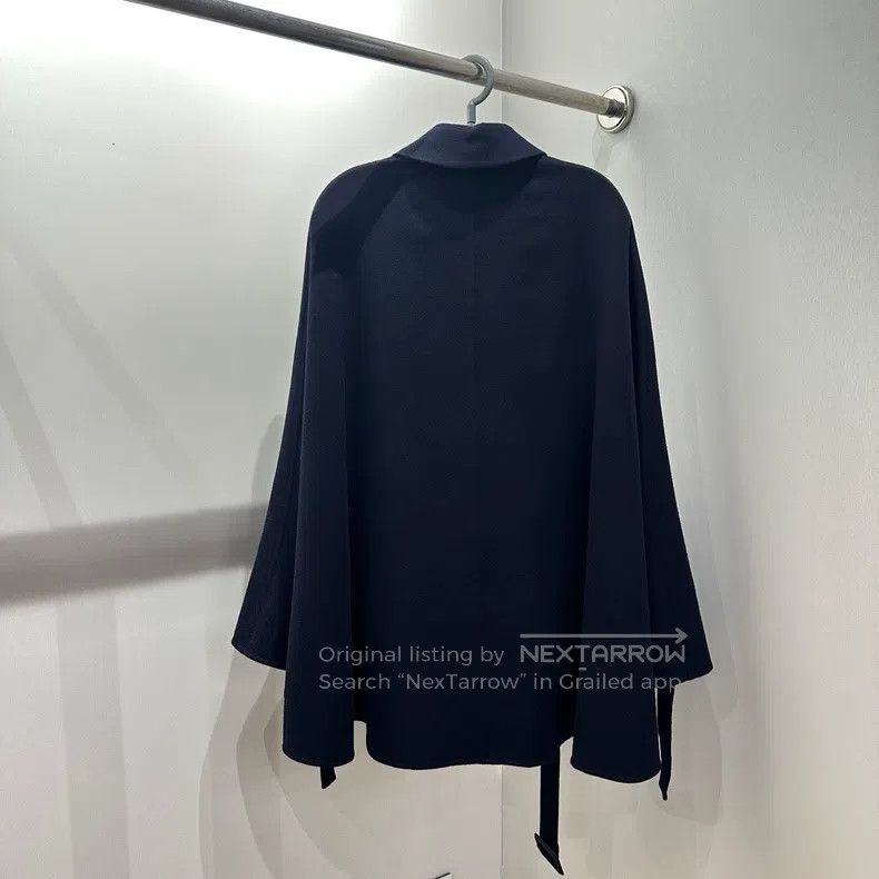 Loro Piana Loro Piana Letter Embroidered Belted Cashmere Coat Size M / US 6-8 / IT 42-44 - 2 Thumbnail