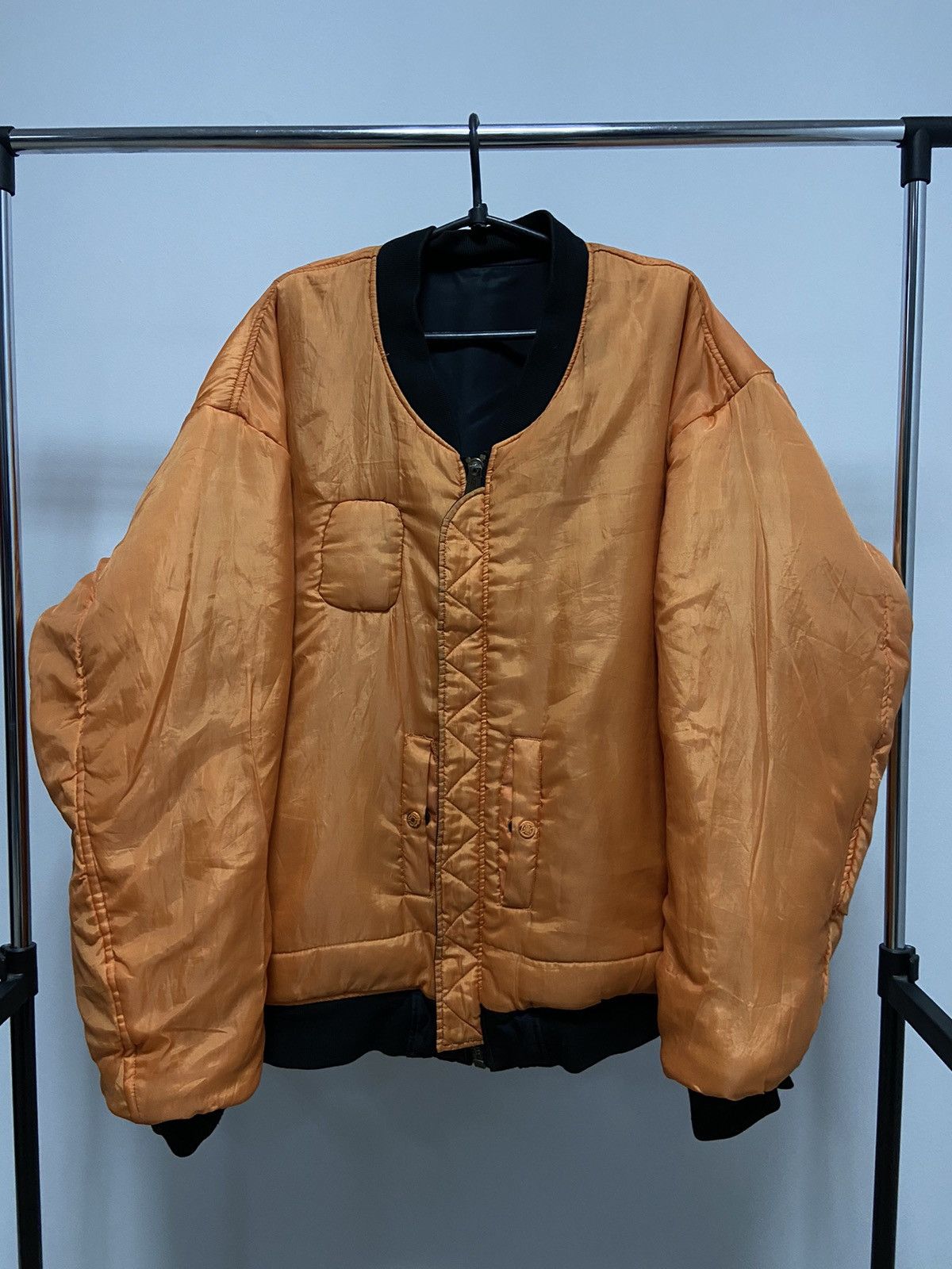 Fostex Garments × Vintage Ma-1 reversible Bomber flyers Jacket fostex garments Vintage Size US XXL / EU 58 / 5 - 2 Thumbnail