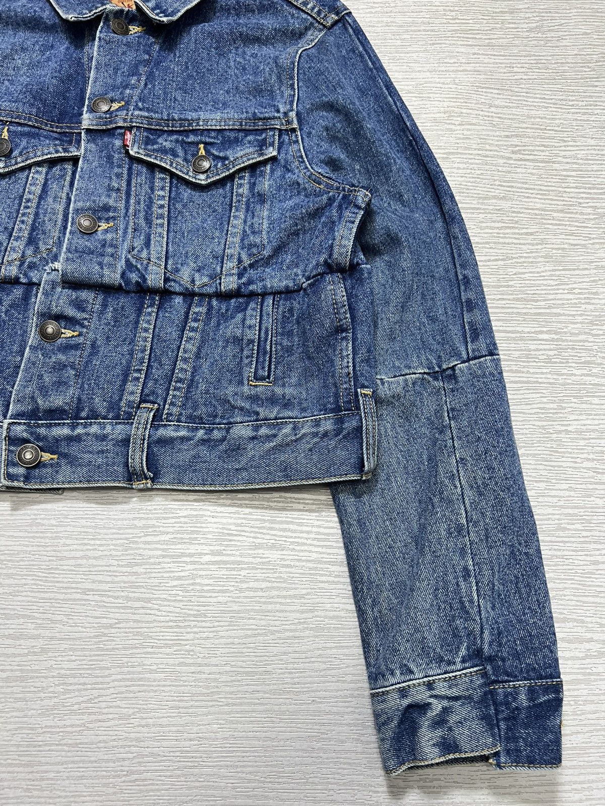 Levi's × Vetements Vetements - Levi’s - S/S 17 - Reworked Cropped Denim Jacket Size S / US 4 / IT 40 - 6 Thumbnail