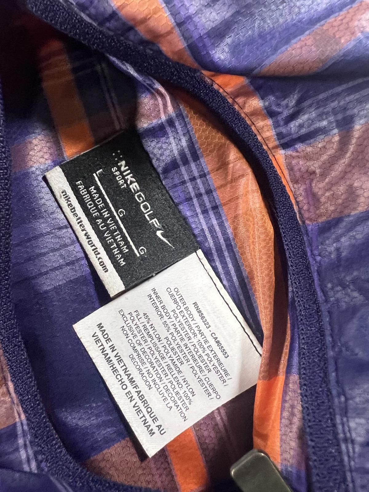 Nike Nike Men's Plaid Puffer Vest reversible Size US L / EU 52-54 / 3 - 11 Thumbnail