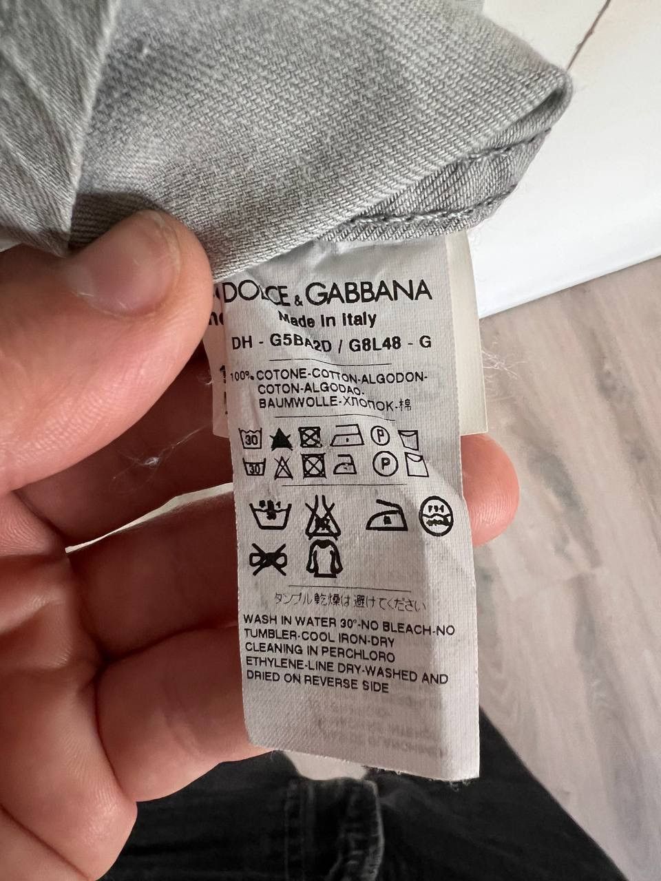 Dolce & Gabbana Dolce Gabbana denim shirt Size US S / EU 44-46 / 1 - 8 Thumbnail