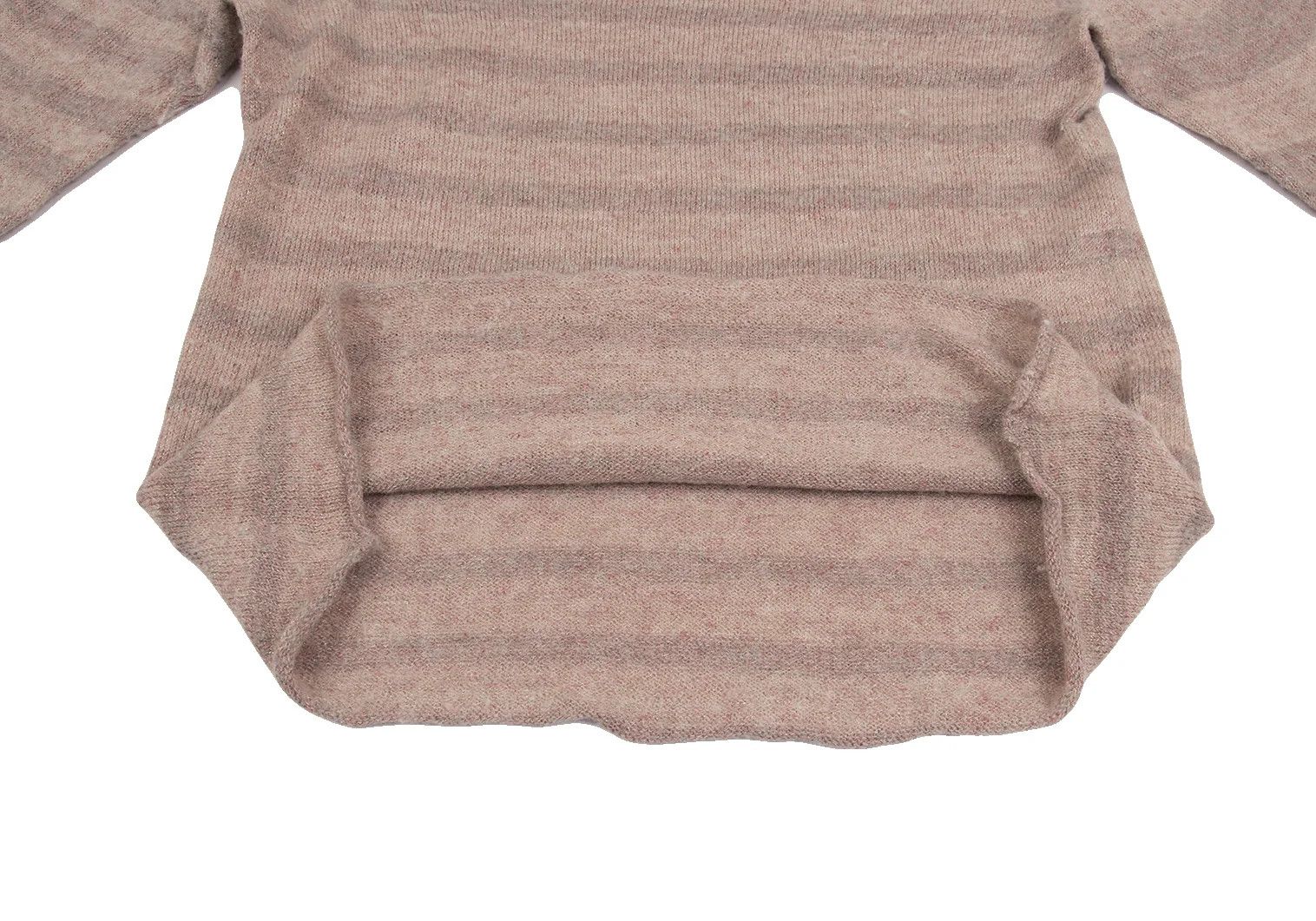 Yohji Yamamoto Yohji Yamamoto Linen Blend Glitter Stripe Sweater Size US M / EU 48-50 / 2 - 9 Thumbnail