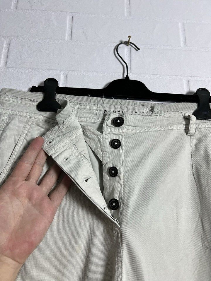 Rundholz Rundholz DIP Women’s Pants Grey Feels Cotton Size L-XL Size 32" / US 10 / IT 46 - 9 Thumbnail