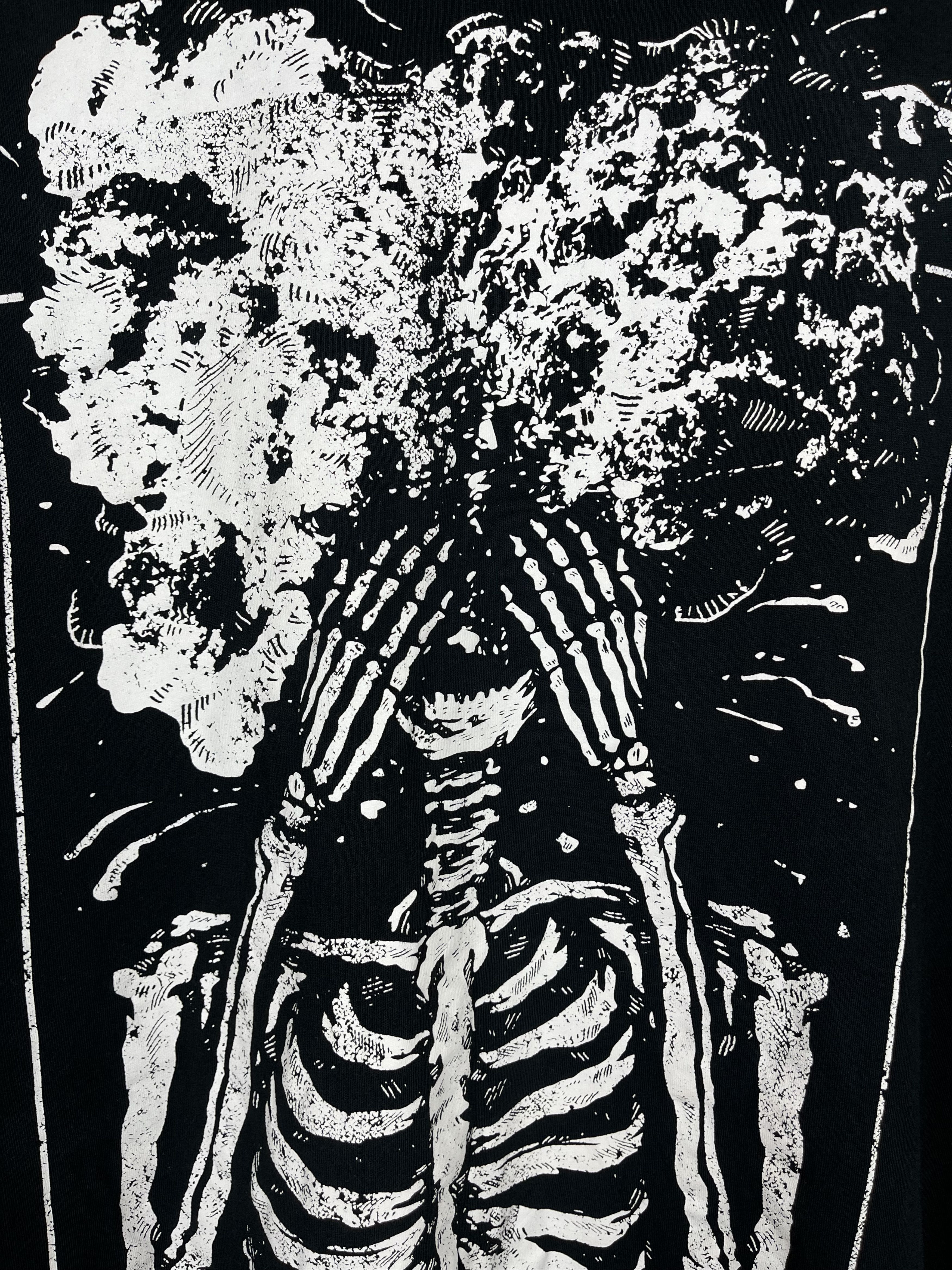Killstar Killstar Overthinking Big Logo Gothic Art T Shirt Size US L / EU 52-54 / 3 - 7 Thumbnail