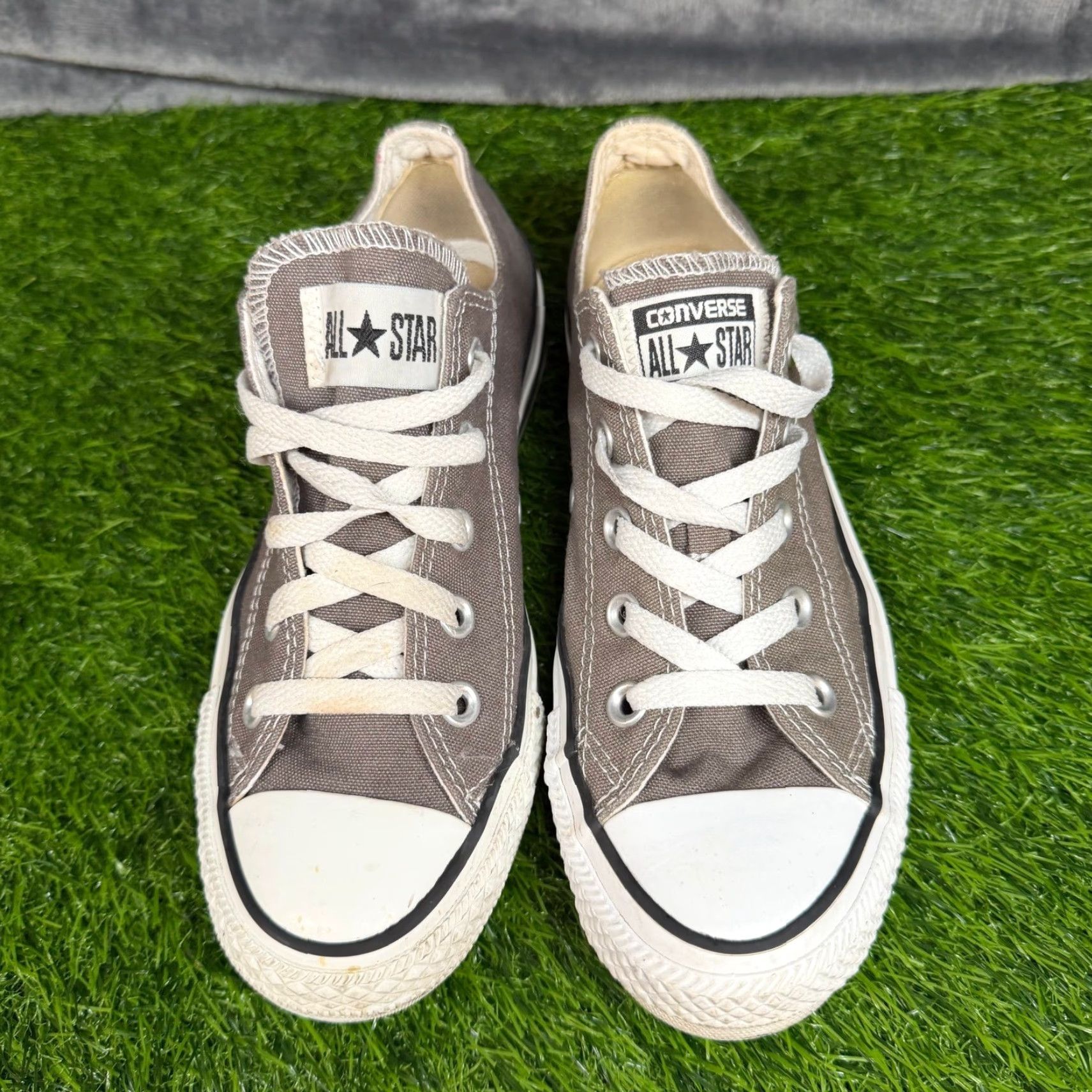 Converse Converse All Star Sneaker Low Top Canvas Gray Shoes Womens 6 Casual Comfort Cushioned Sneakers M Women's Shoes Size M / US 6-8 / IT 42-44 - 4 Thumbnail