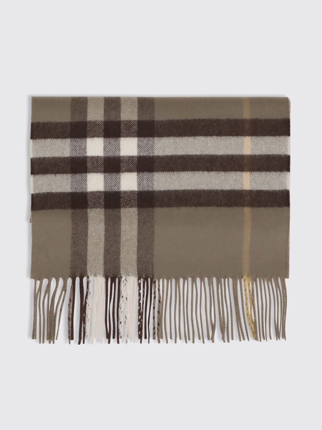 Burberry Burberry Scarf Woman Brown Size ONE SIZE - 1 Thumbnail