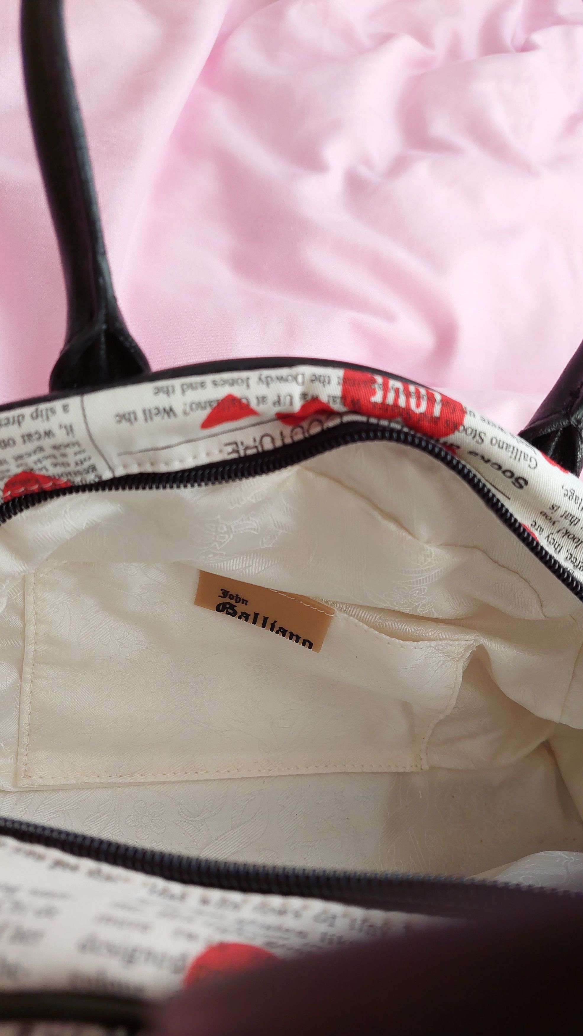 John Galliano Newspaper handbag Size ONE SIZE - 7 Thumbnail