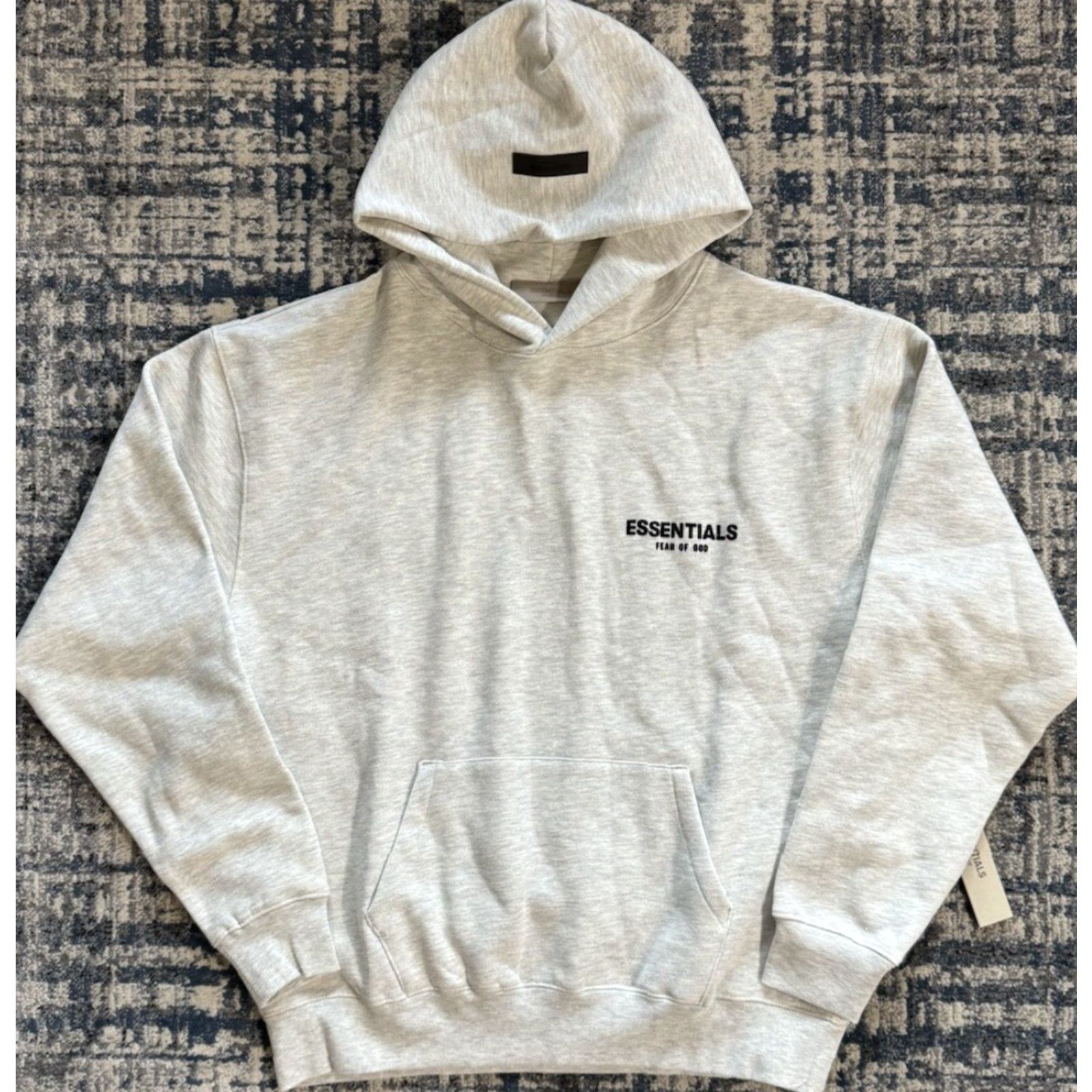 Essentials Fear of God Essentials Hoodie FW22 Color Light Oatmeal Size Medium Brand New NWT Hoodie Men M Gray Pullover Hooded Oversized Pockets NWT Size US M / EU 48-50 / 2 - 3 Thumbnail