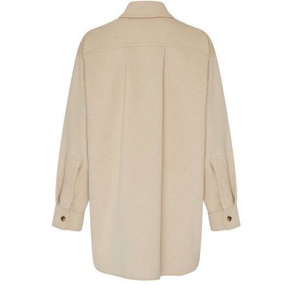 Loewe LOEWE Beige Brown Wool Cashmere Overshirt Jacket New & Authe Size XS / US 0-2 / IT 36-38 - 2 Thumbnail