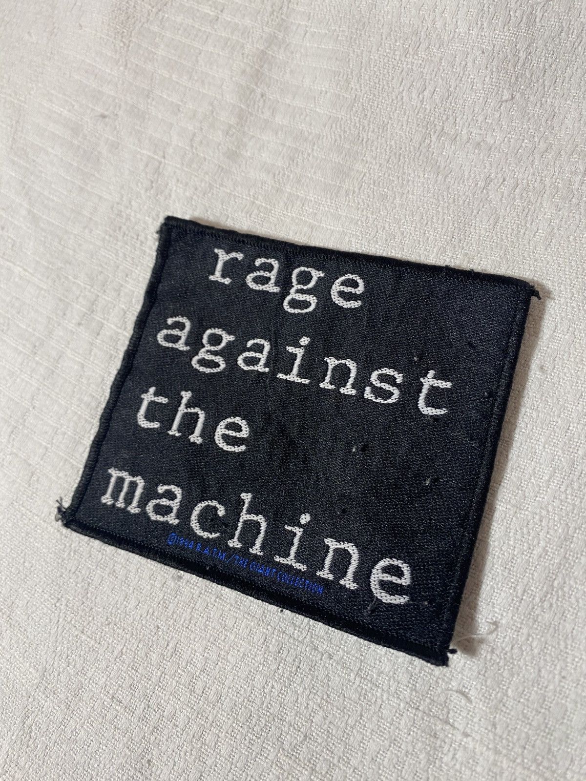 Band Tees Vintage 1994 Rage Against The Machine Official Logo Patch Size ONE SIZE - 1 Thumbnail