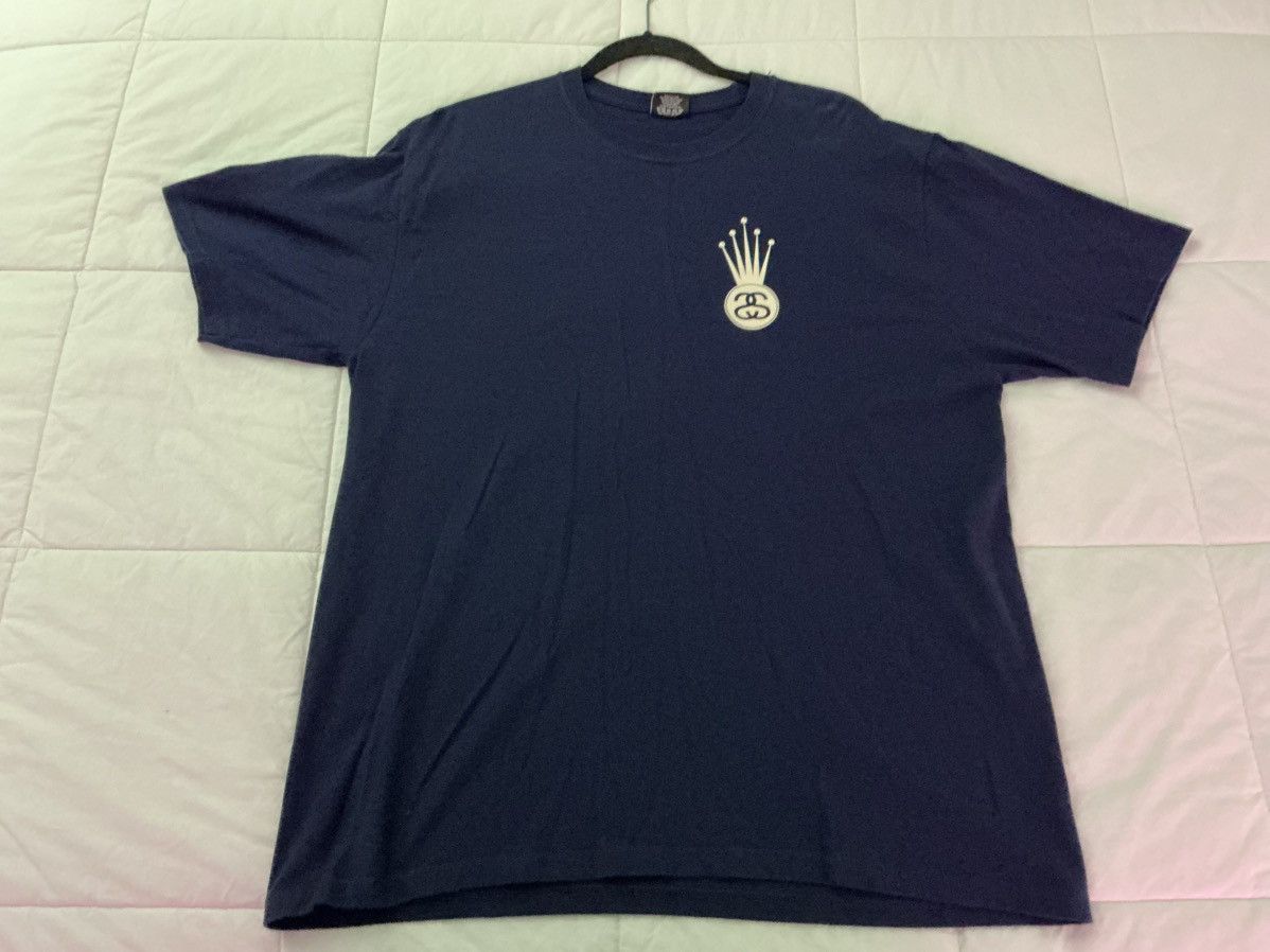 Stussy Stussy Navy Birds of California Tee | Grailed