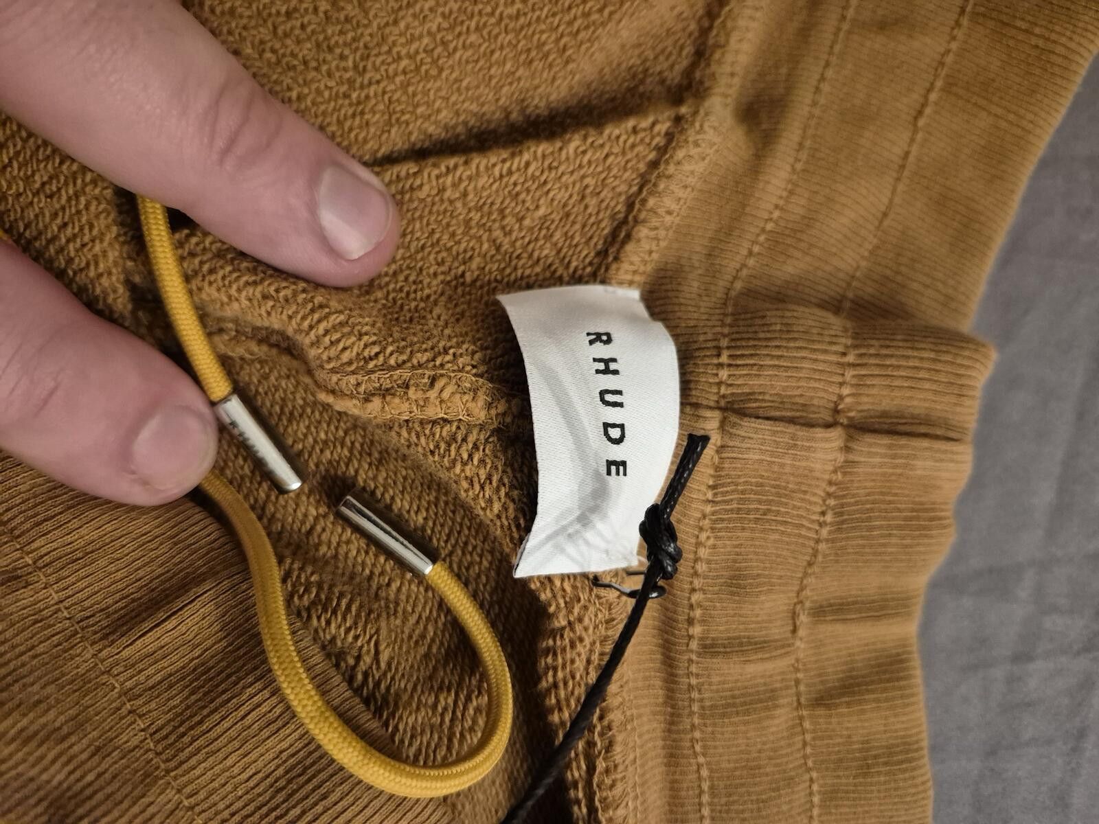 Rhude Rhude Tan Sweatpants Size Large BNWT Size US 34 / EU 50 - 7 Thumbnail