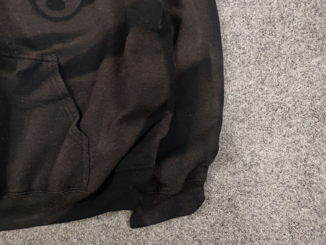 Vintage Rare Vintage 90's Dropout Bear Black Sun Faded logo Hoodie Size US M / EU 48-50 / 2 - 11 Thumbnail