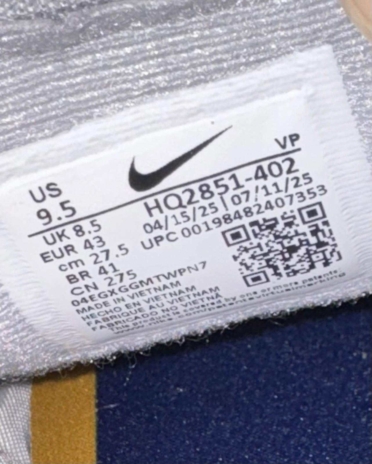 Nike Size 9.5 - Nike Total 90 3 SP Blue Void Size US 9.5 / EU 42-43 - 9 Thumbnail