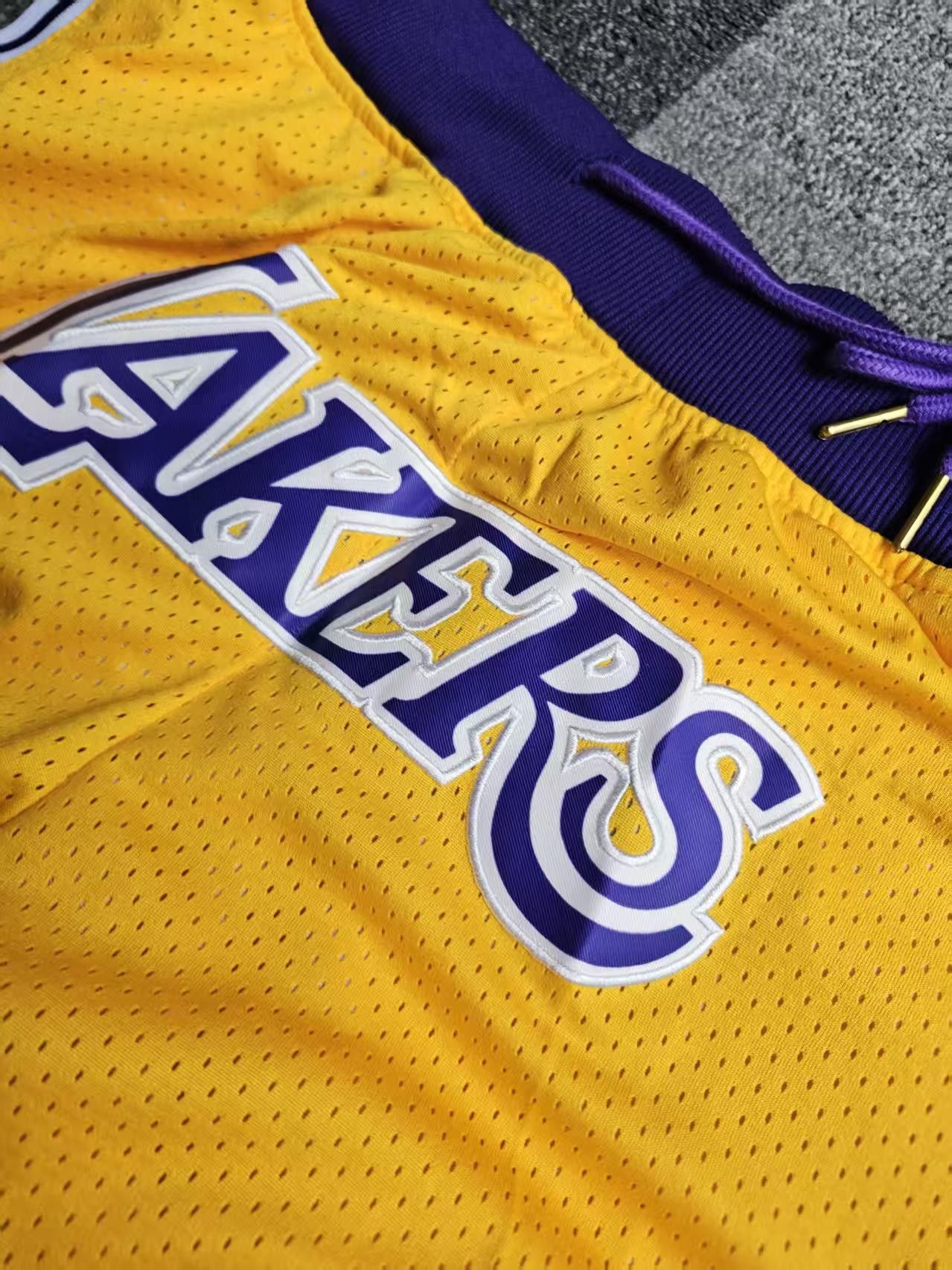 NBA Laker #8 Kobe Bryant Short With Pocket Large Size Size US 36 / EU 52 - 2 Thumbnail