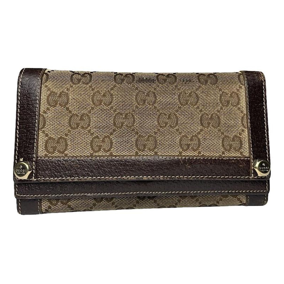 Gucci GG Blooms Beige Cotton Wallet Size ONE SIZE - 1 Thumbnail