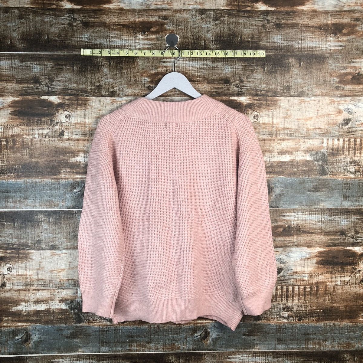 Homespun Knitwear × Japanese Brand Persodea Pink vintage Knitwear #A2261 Size XL / US 12-14 / IT 48-50 - 12 Thumbnail