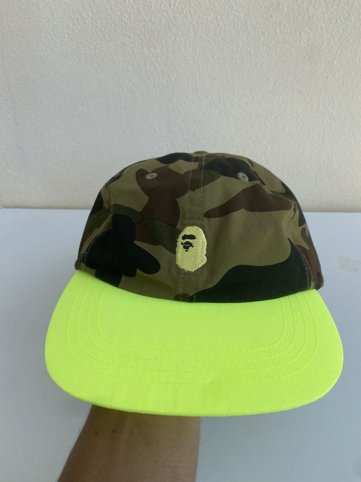 Bape Rare Bape 1st Camo Panel Green Cap/Hat Size ONE SIZE - 10 Thumbnail