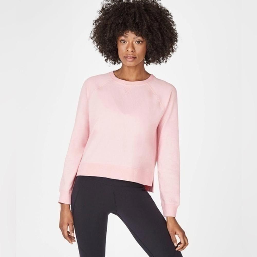 Designer Sweaty Betty Tops Sweaty Betty Chelsea Crop Sweatshirt Size XS / US 0-2 / IT 36-38 - 1 Thumbnail