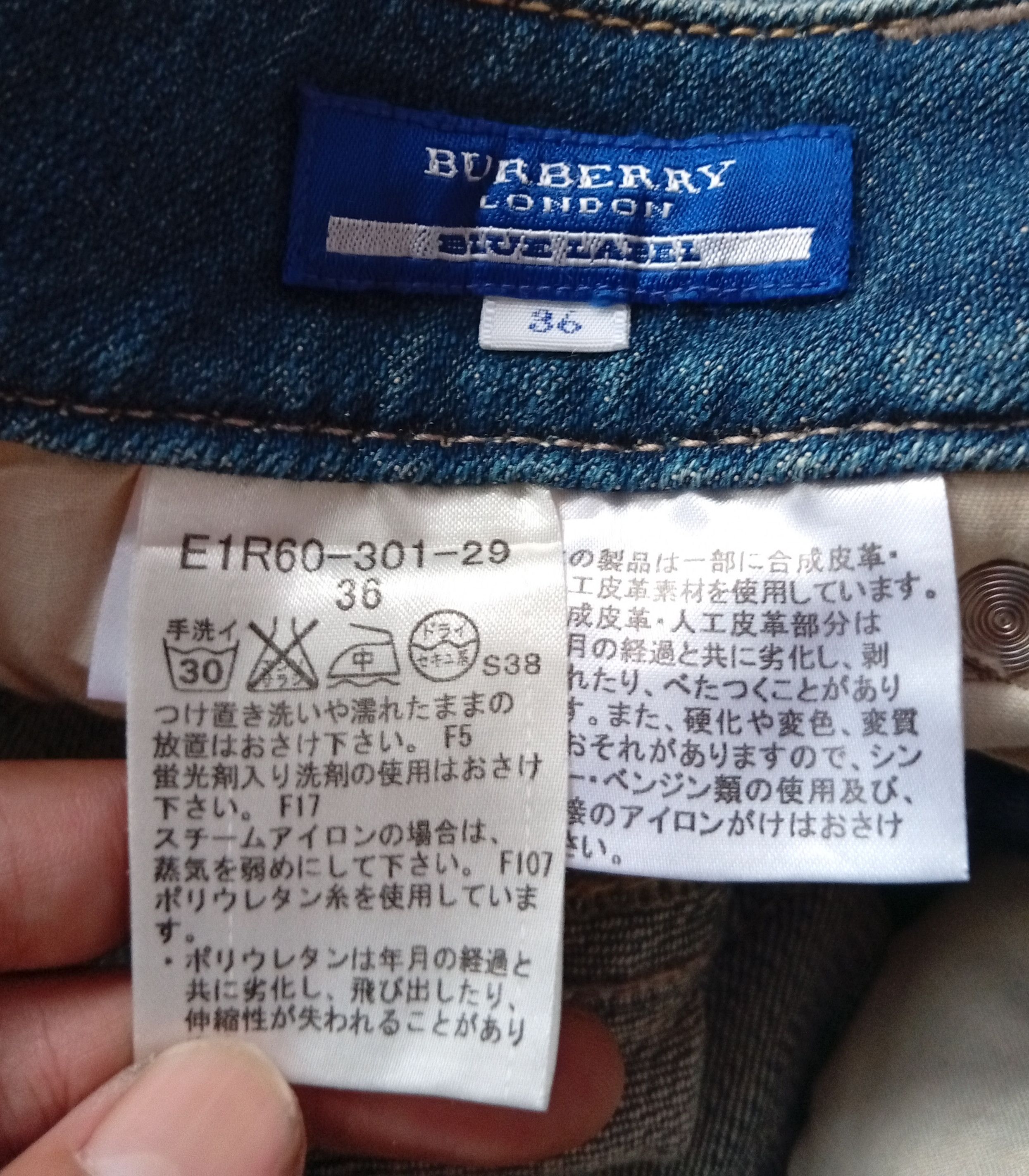 Burberry Burberry roll up jeans short Size 26" / US 2 / IT 38 - 8 Thumbnail