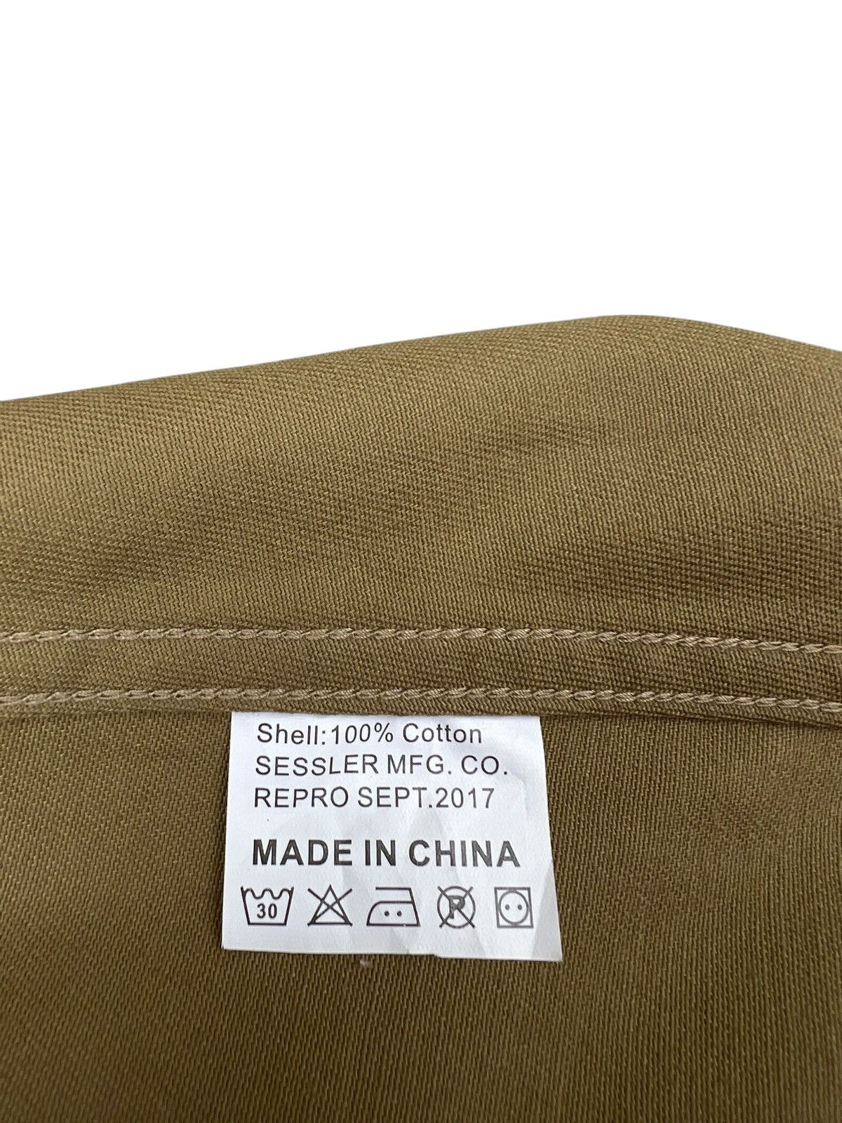 Vintage World War II Us Military Paratroopers Jacket By Sessler MFG Size US S / EU 44-46 / 1 - 14 Thumbnail