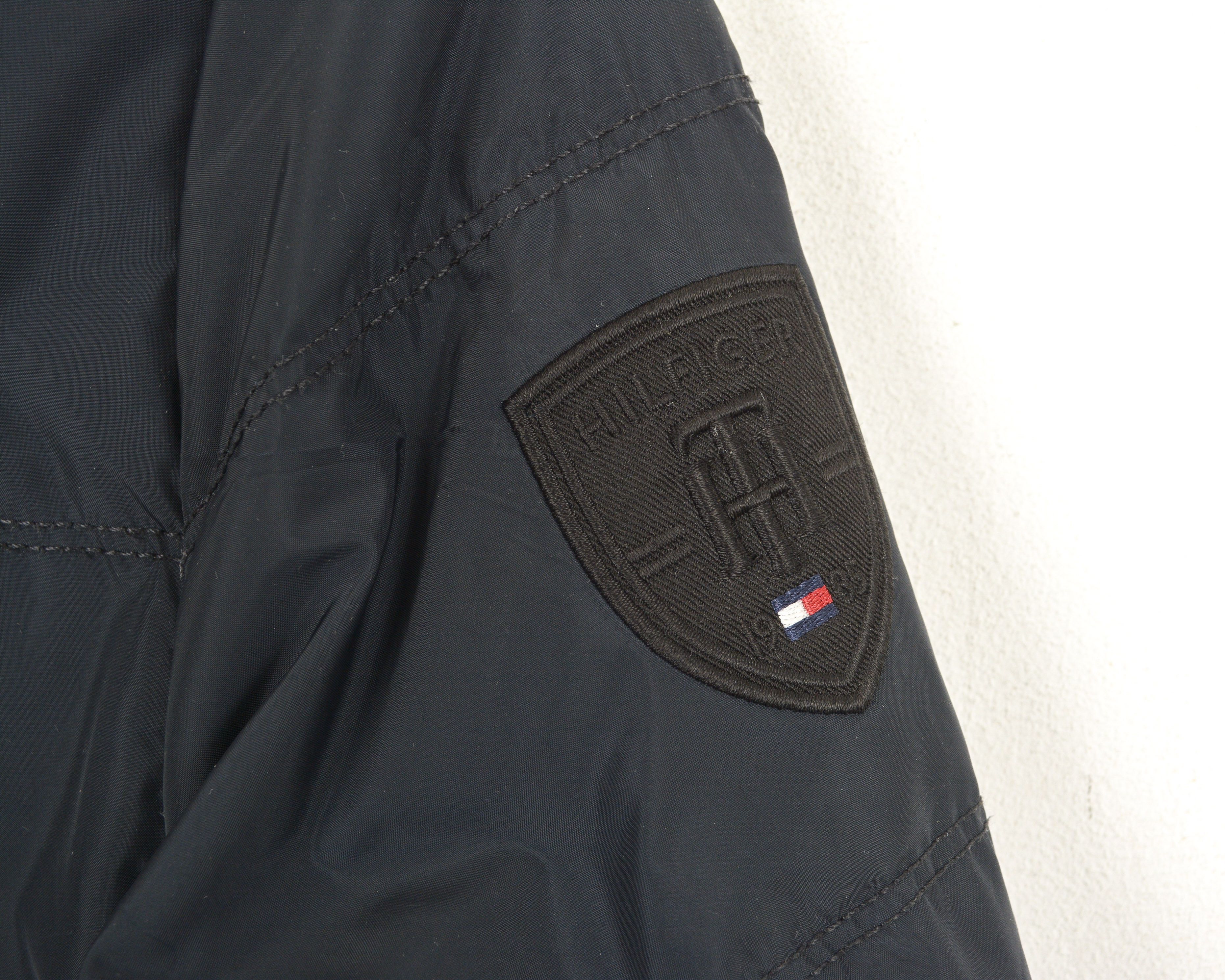 Tommy Hilfiger Womens M Down Puffer Jacket Long Over Coat Padded Feathers Size M / US 6-8 / IT 42-44 - 3 Thumbnail
