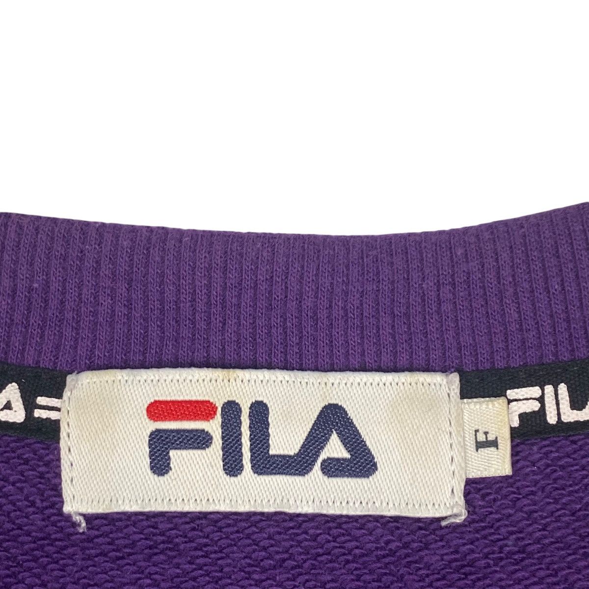 Other Vintage Fila Crop Top Sweatshirt Crewneck Purple Size US S / EU 44-46 / 1 - 6 Thumbnail